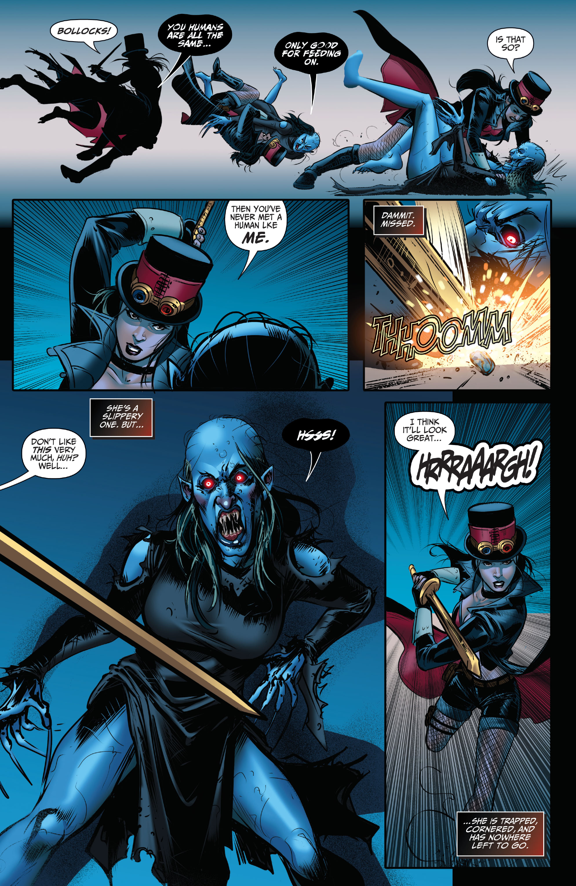 Read online Van Helsing: Black Annis comic -  Issue # Full - 30