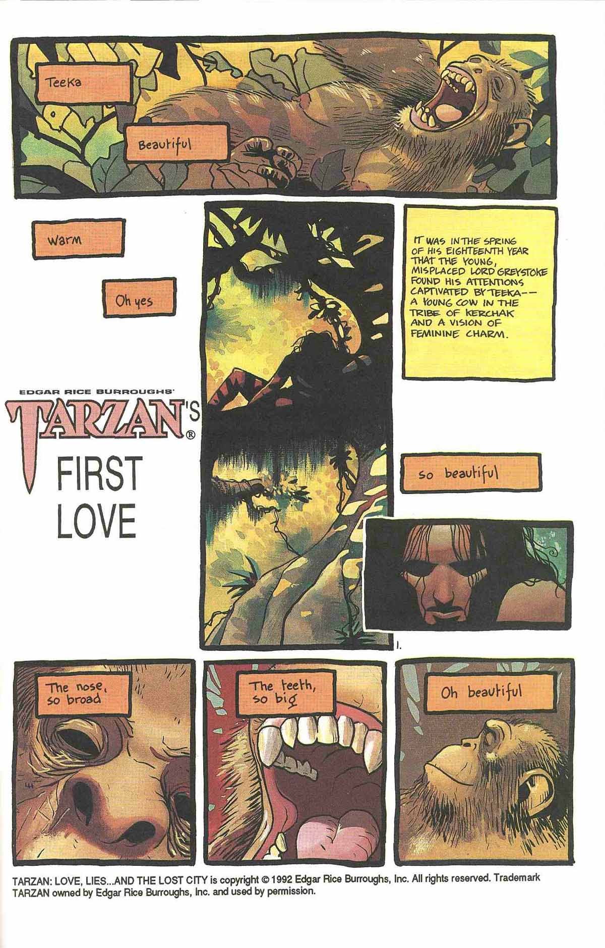 Read online Tarzan: Love, Lies and the Lost City comic -  Issue #1 - 32