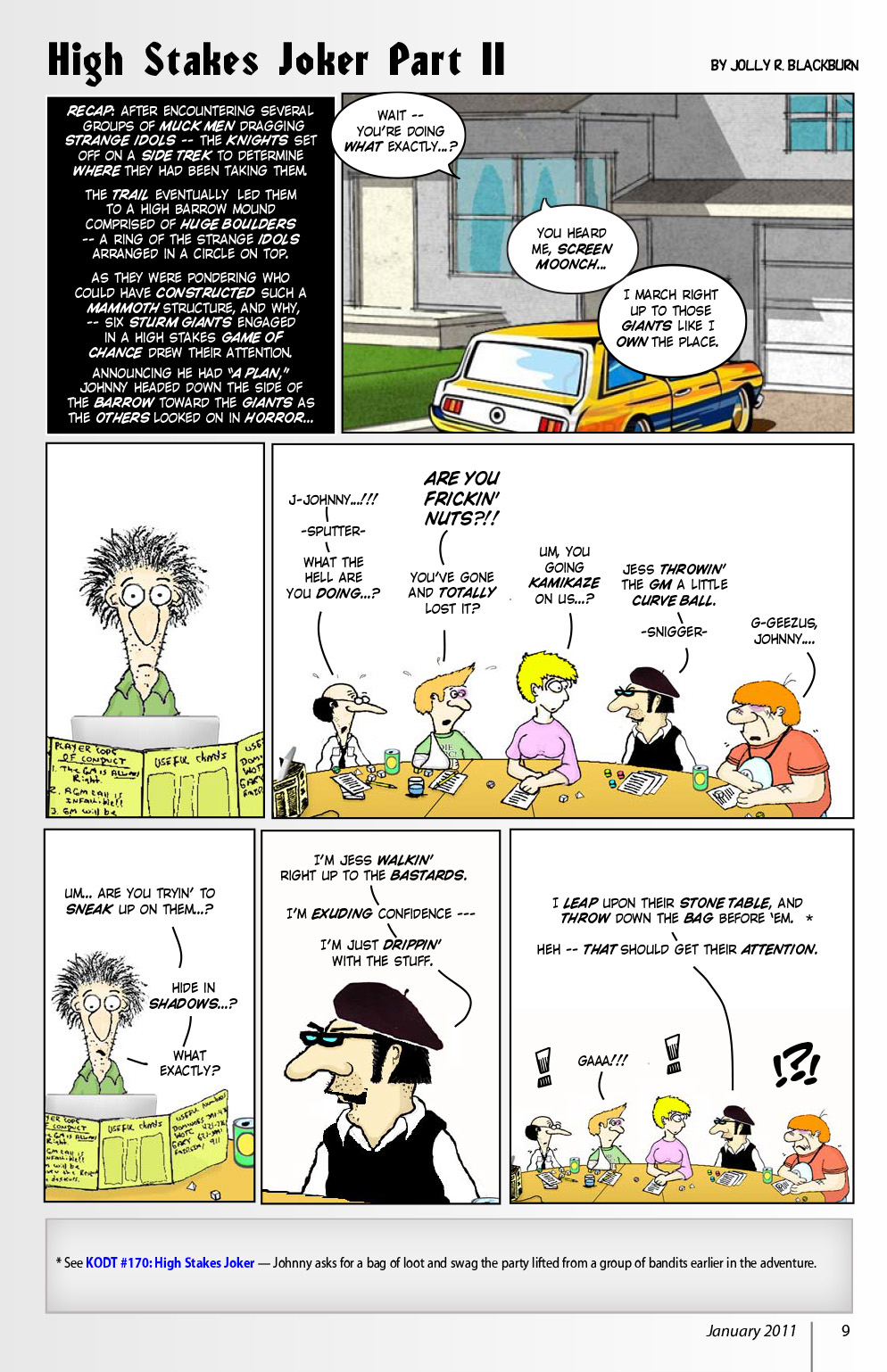 Read online Knights of the Dinner Table comic -  Issue #171 - 11