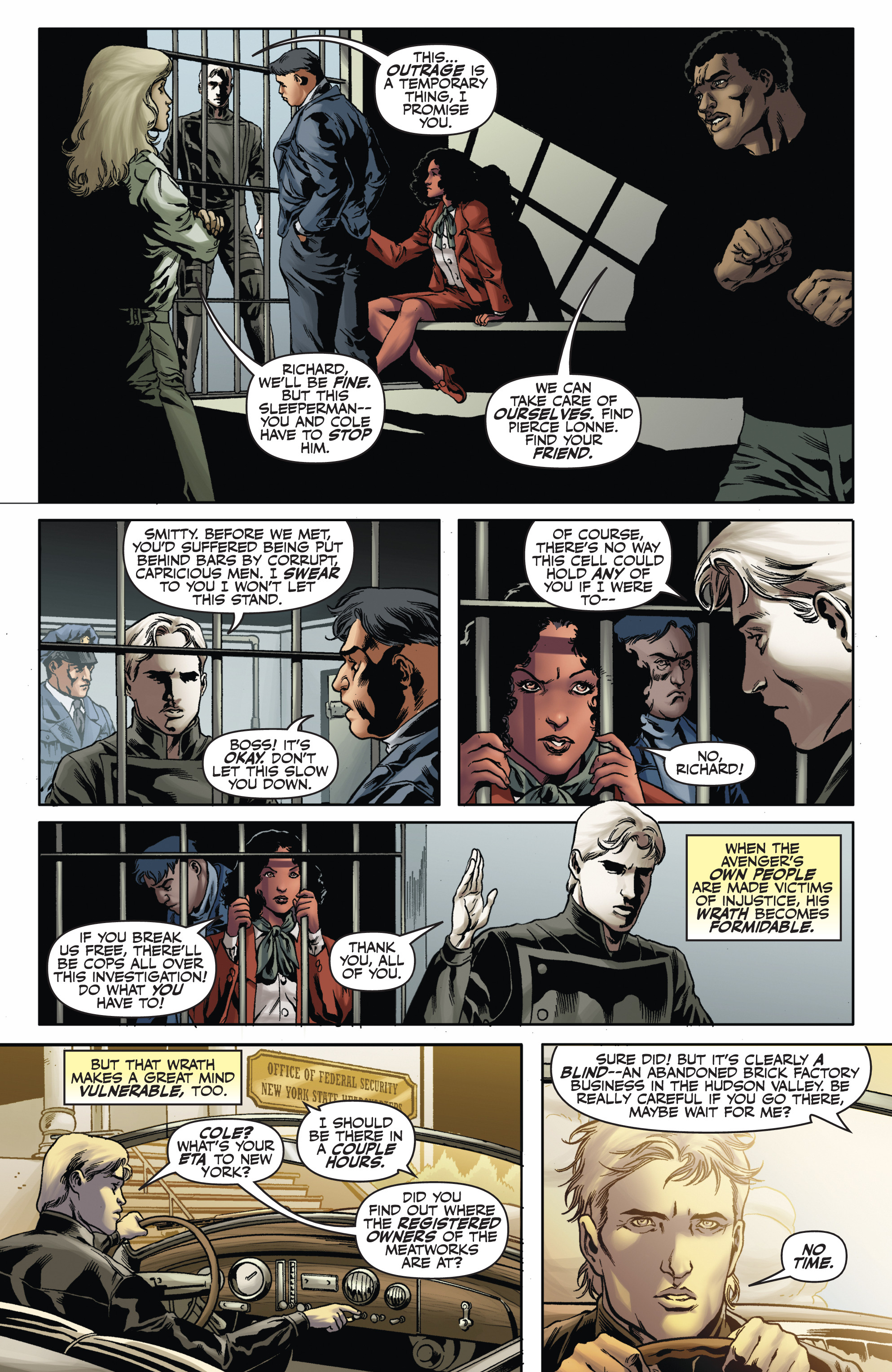 Read online Justice Inc.: The Avenger comic -  Issue #6 - 5