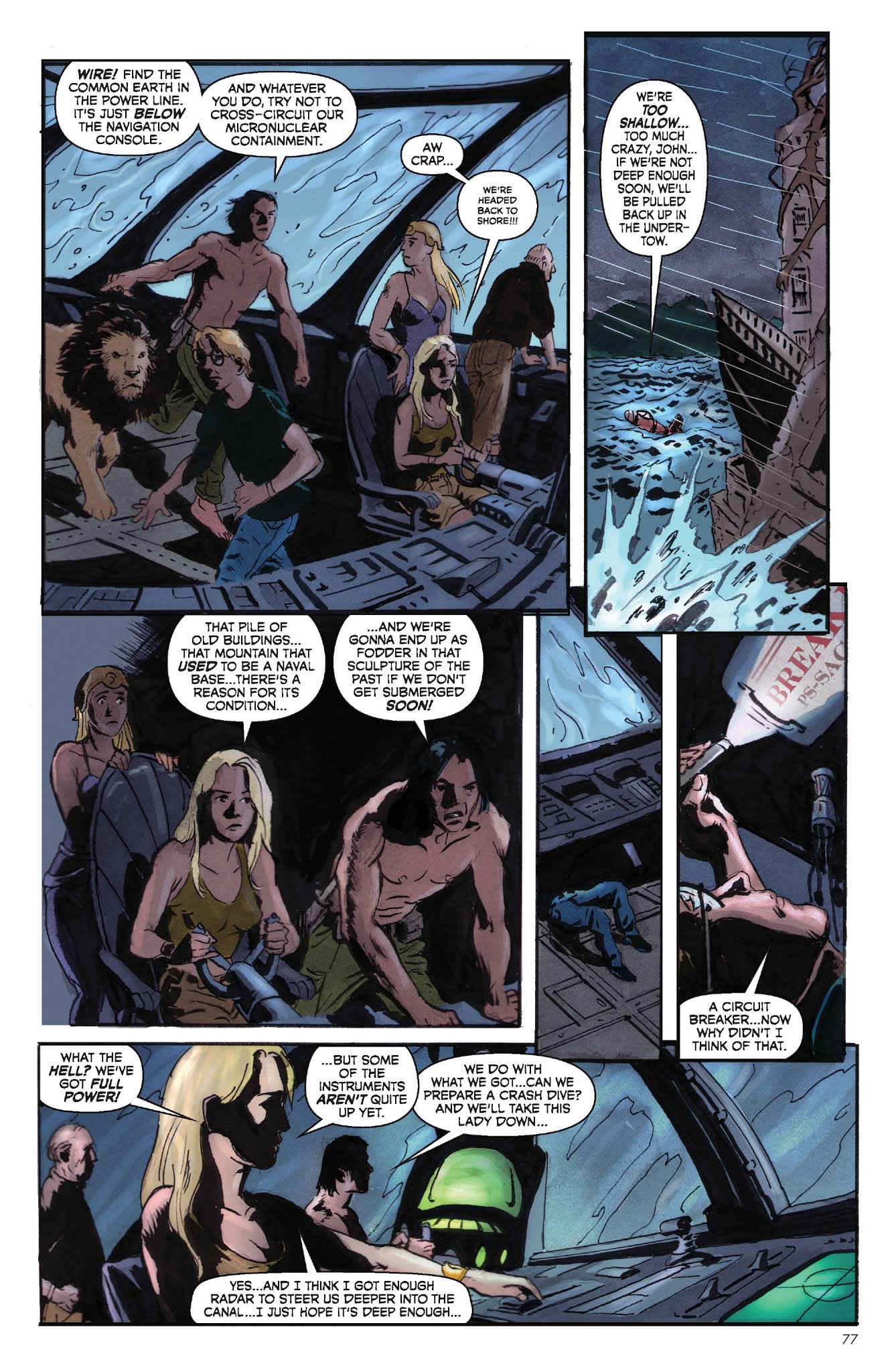 Read online The Once and Future Tarzan comic -  Issue # TPB - 78