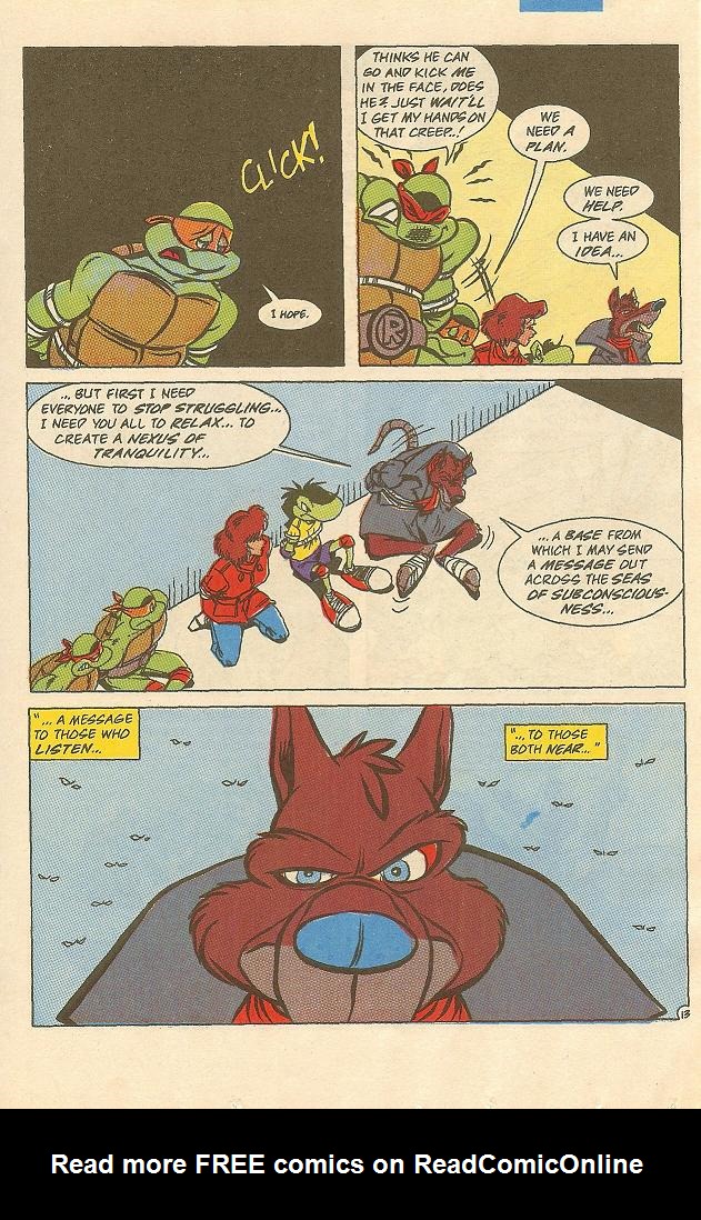 Read online Mighty Mutanimals comic -  Issue #1 - 14