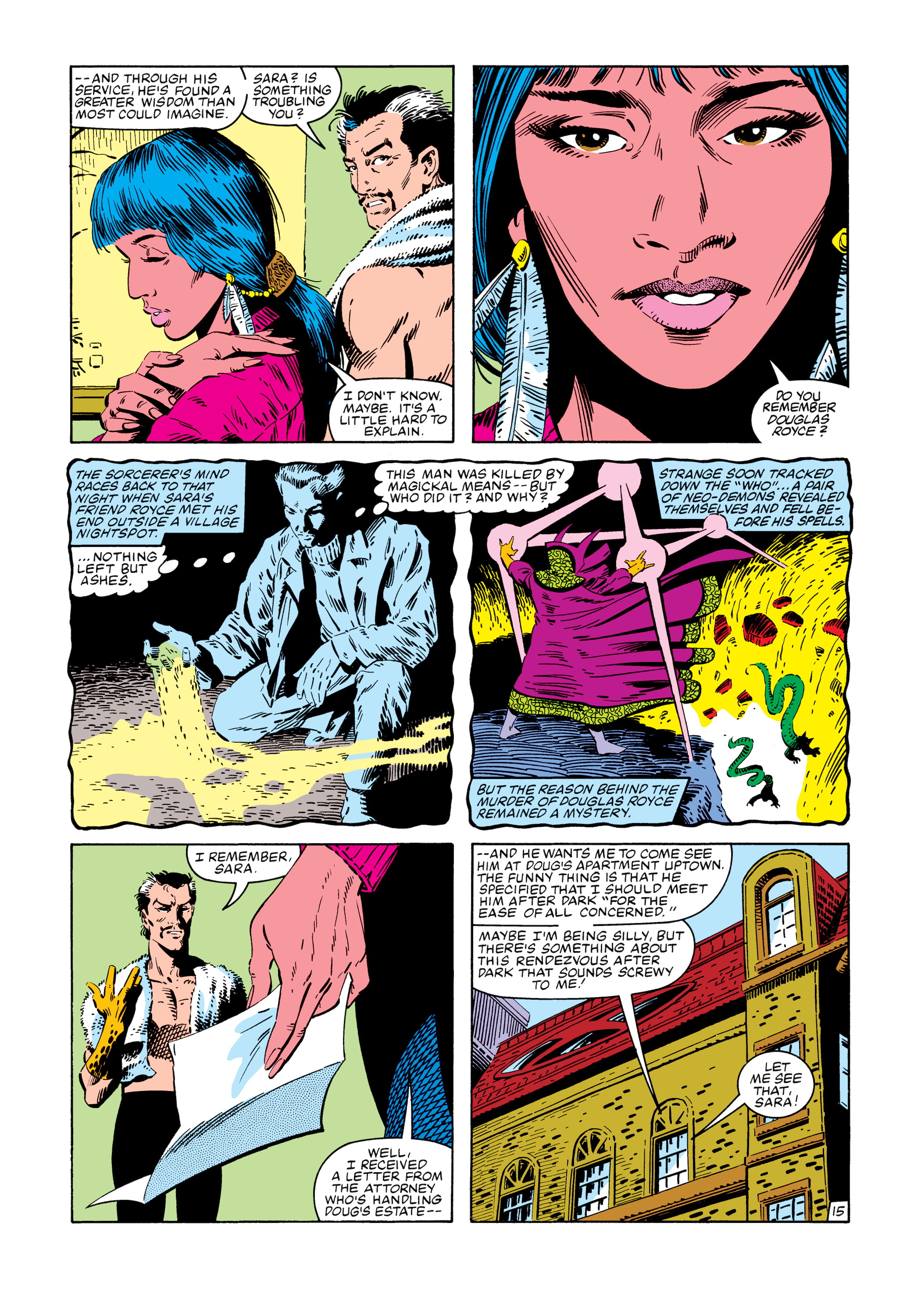 Read online Marvel Masterworks: Doctor Strange comic -  Issue # TPB 10 (Part 1) - 22