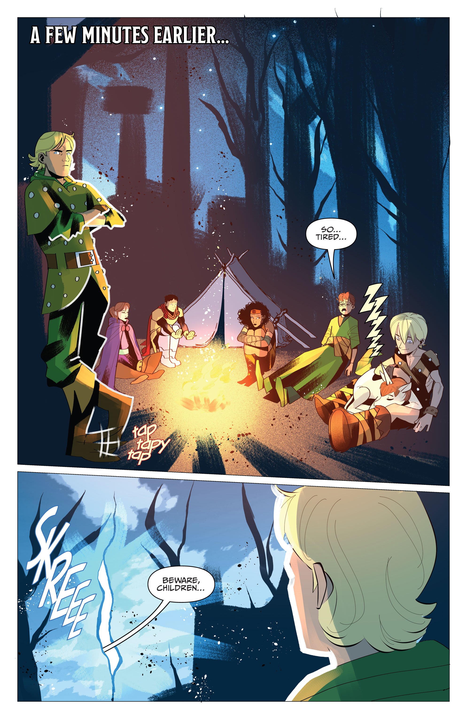 Read online Dungeons & Dragons: Saturday Morning Adventures (2023) comic -  Issue #1 - 5