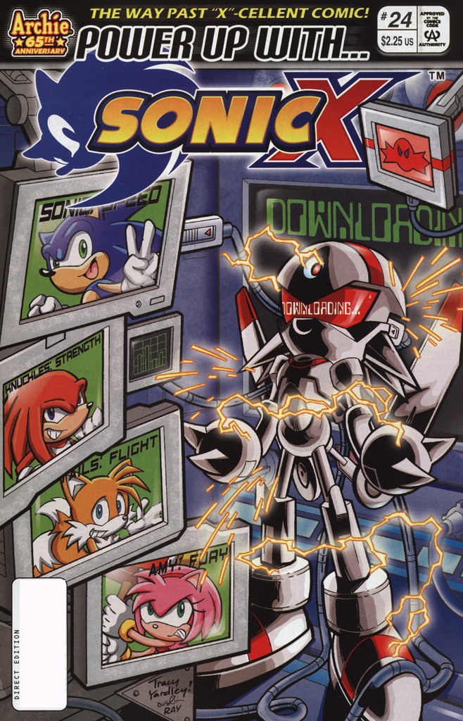 Read online Sonic X comic -  Issue #24 - 1