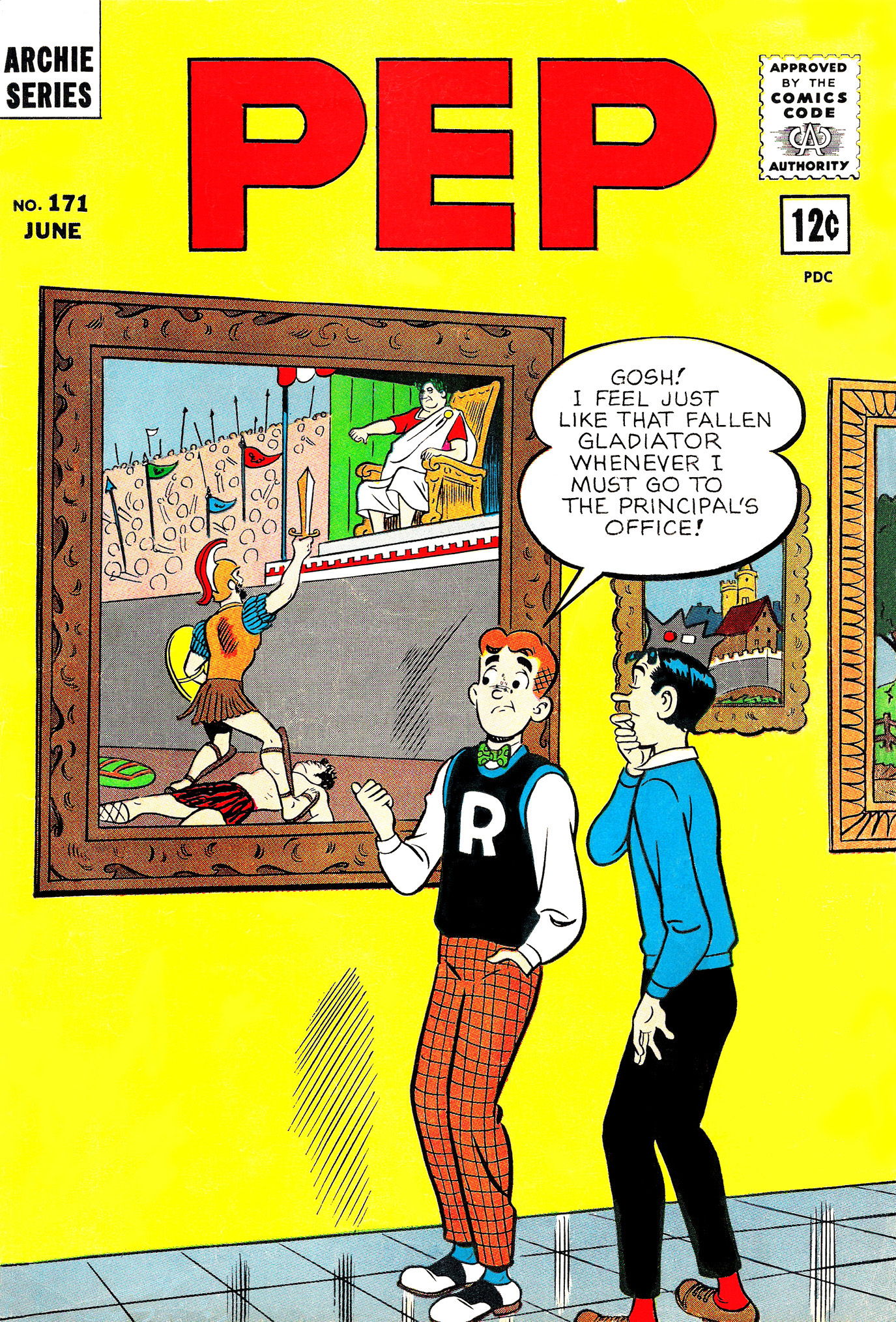 Read online Pep Comics comic -  Issue #171 - 1