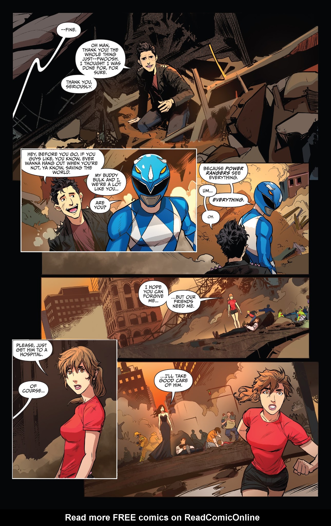 Read online Saban's Go Go Power Rangers comic -  Issue #4 - 9
