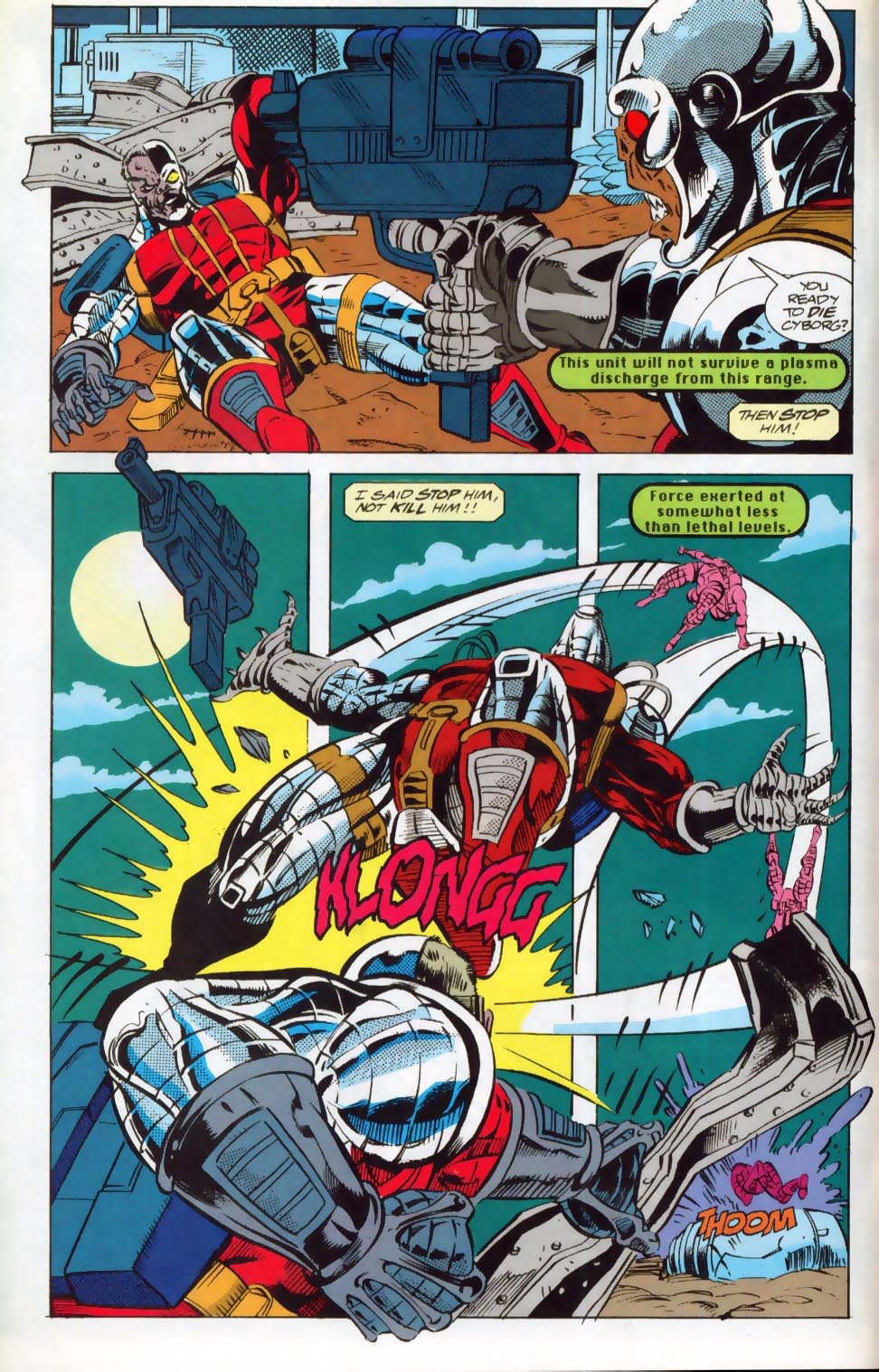 Read online Deathlok (1991) comic -  Issue #16 - 16