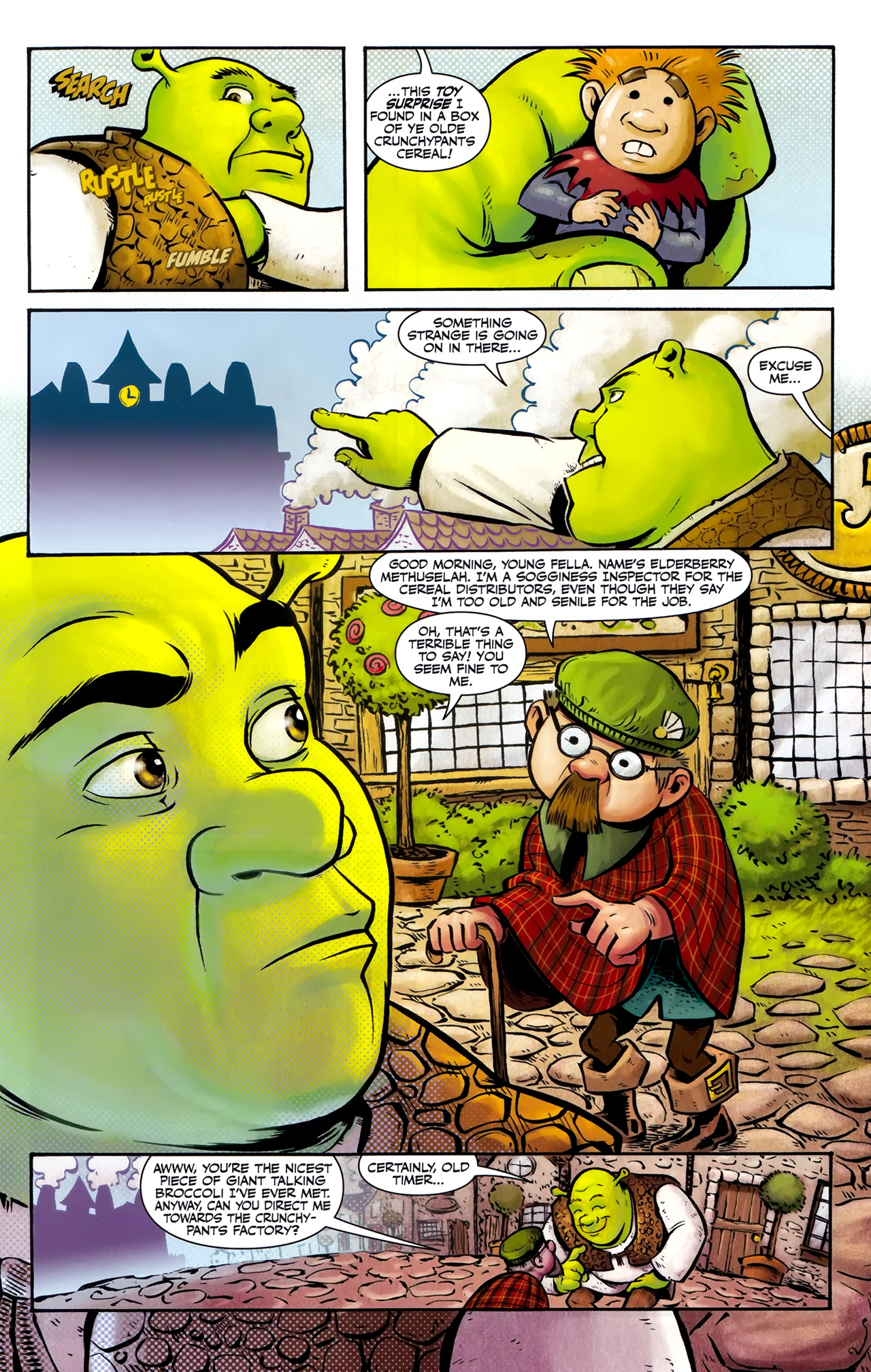 Read online Shrek (2010) comic -  Issue #1 - 11