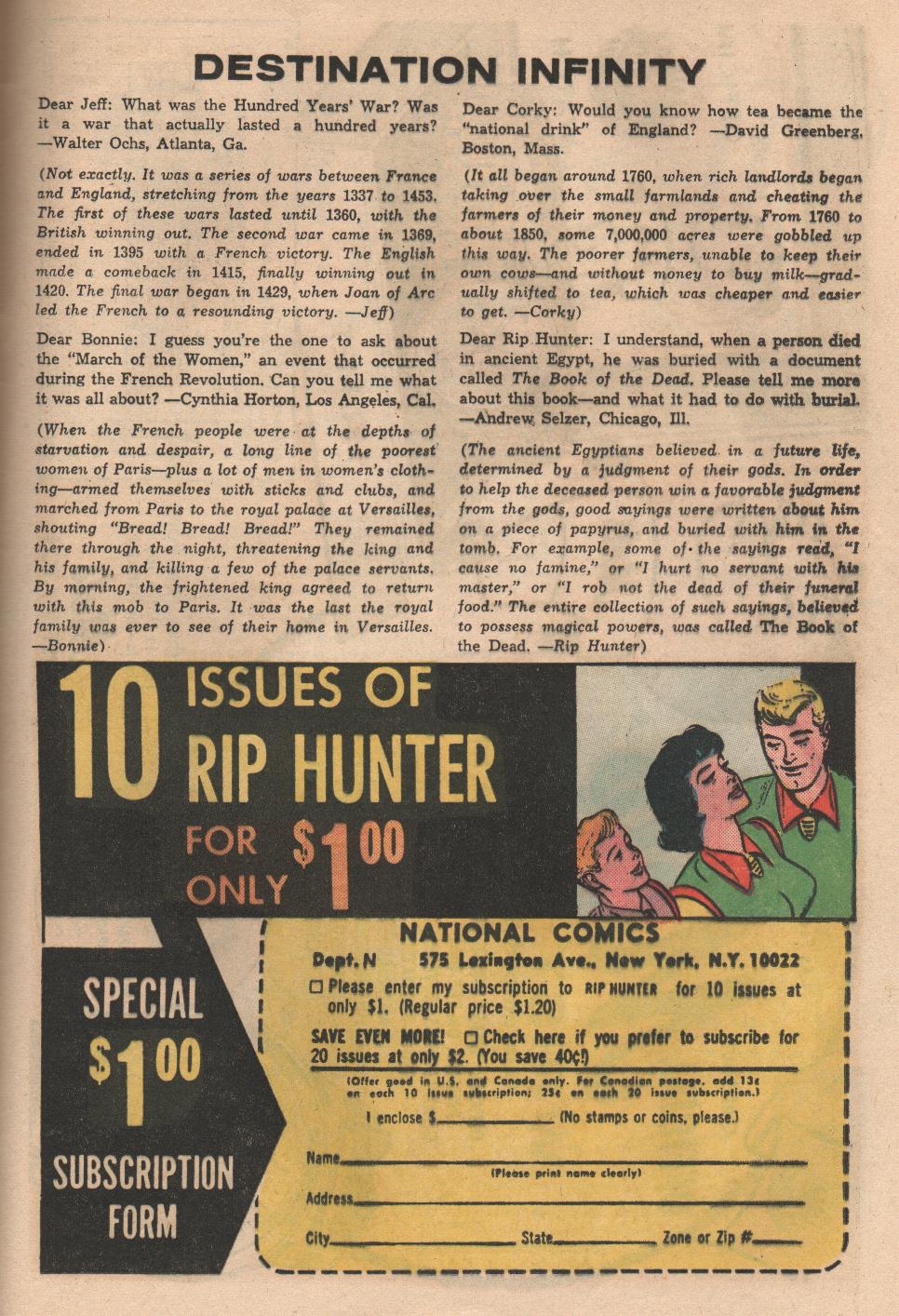 Read online Rip Hunter...Time Master comic -  Issue #28 - 33