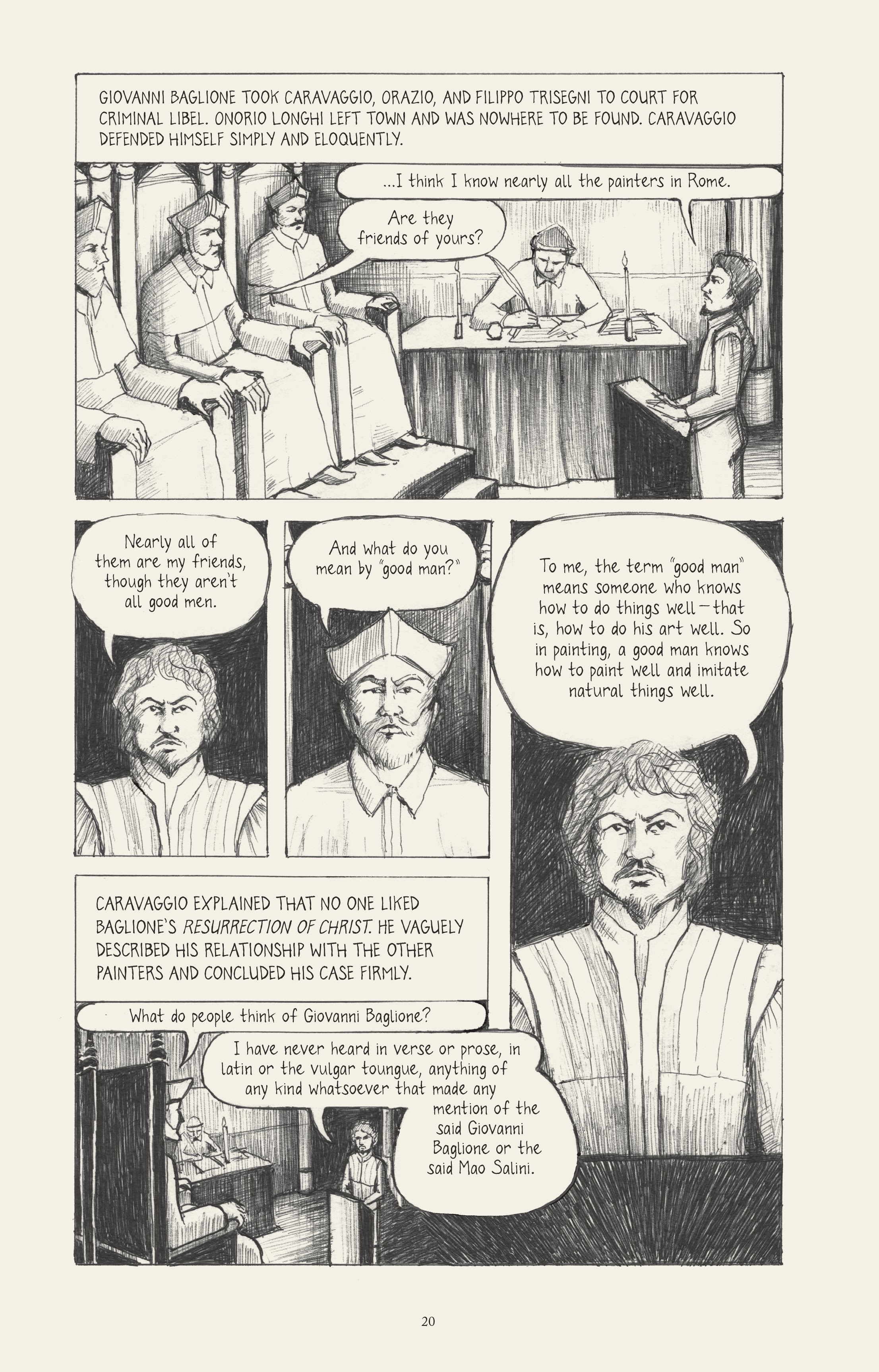 Read online I Know What I Am: The Life and Times of Artemisia Gentileschi comic -  Issue # TPB (Part 1) - 29