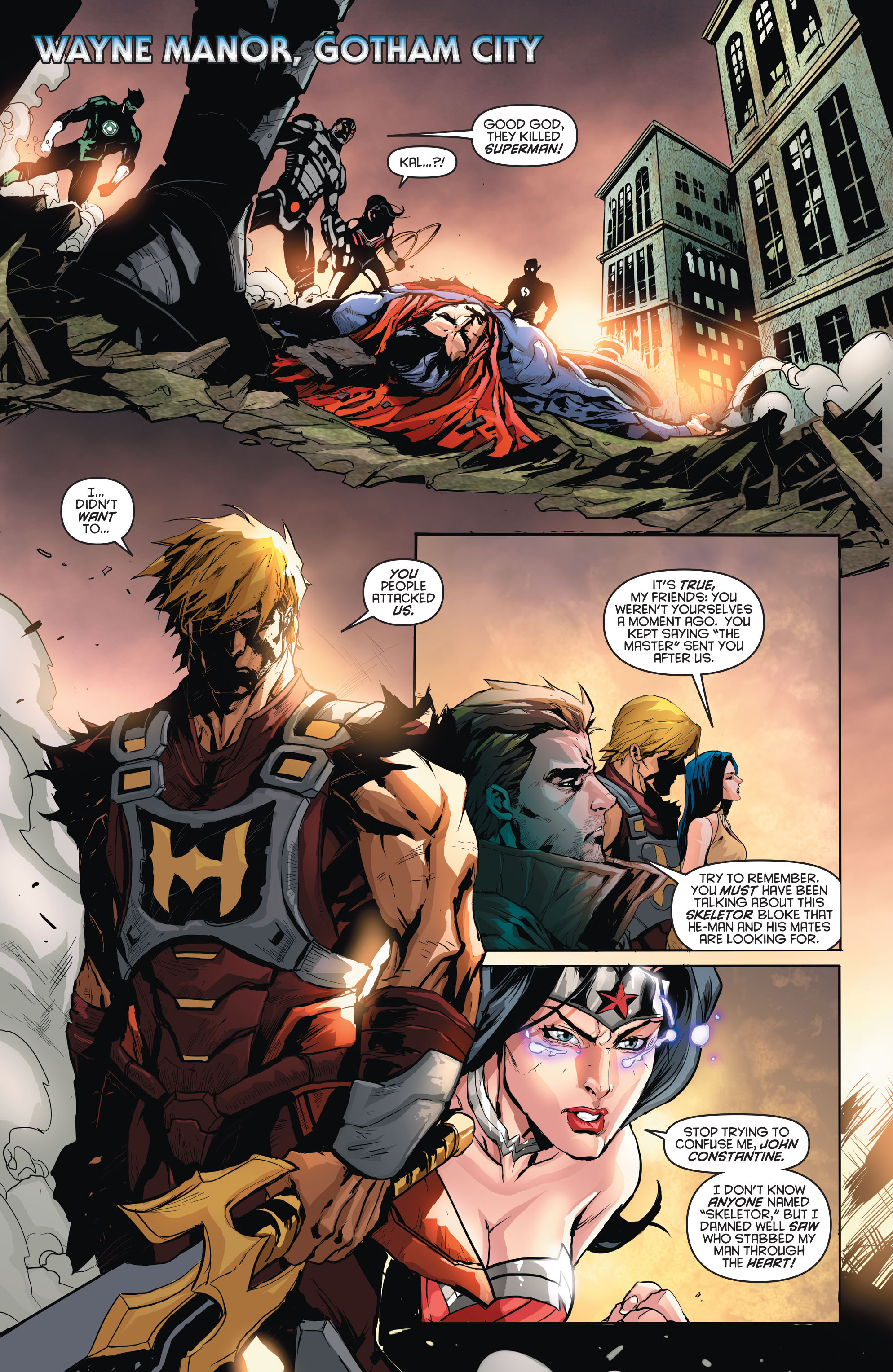 Read online DC Universe vs. The Masters of the Universe comic -  Issue #3 - 2