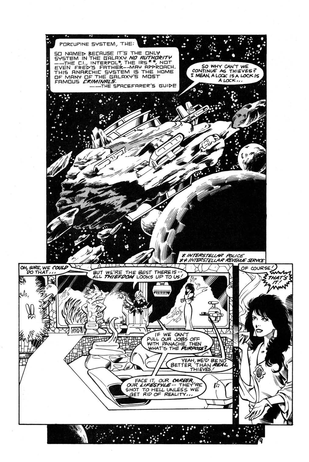 Read online Aristocratic Xtraterrestrial Time-Traveling Thieves comic -  Issue #2 - 11