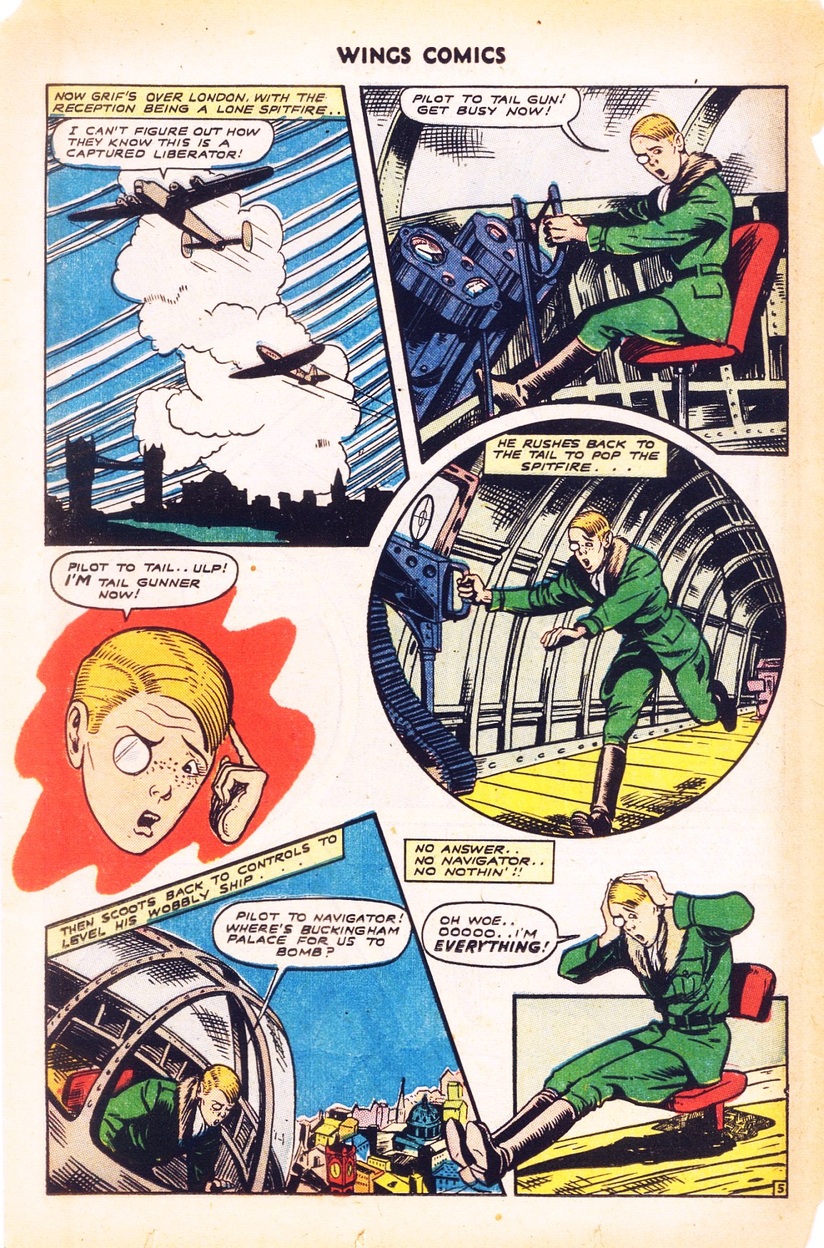 Read online Wings Comics comic -  Issue #53 - 17