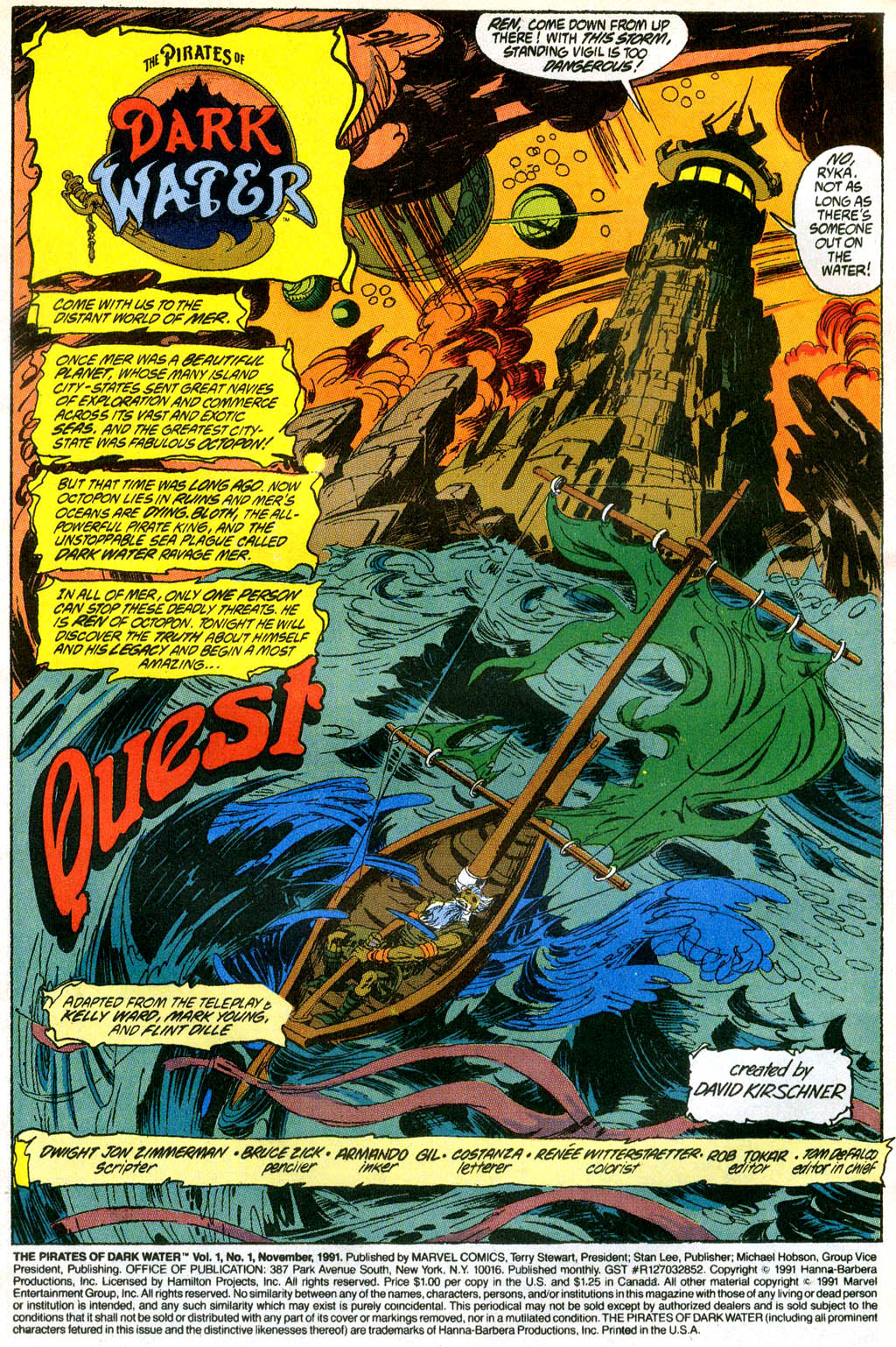 Read online Pirates of Dark Water comic -  Issue #1 - 2