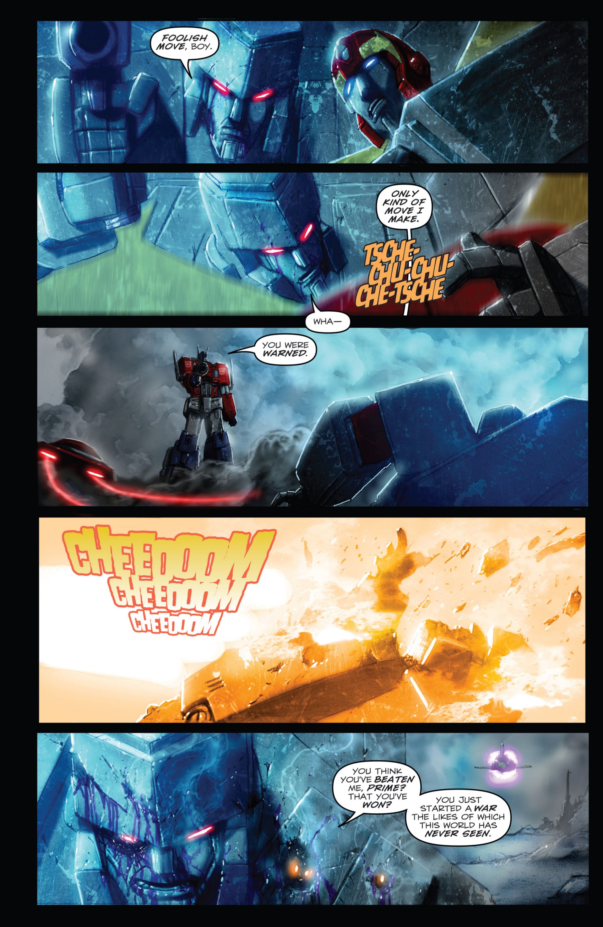 Read online Transformers: Autocracy comic -  Issue # Full - 114