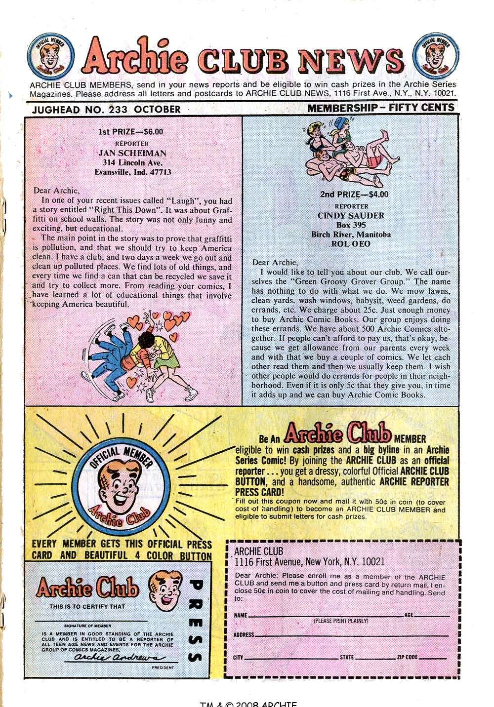 Read online Jughead (1965) comic -  Issue #233 - 19