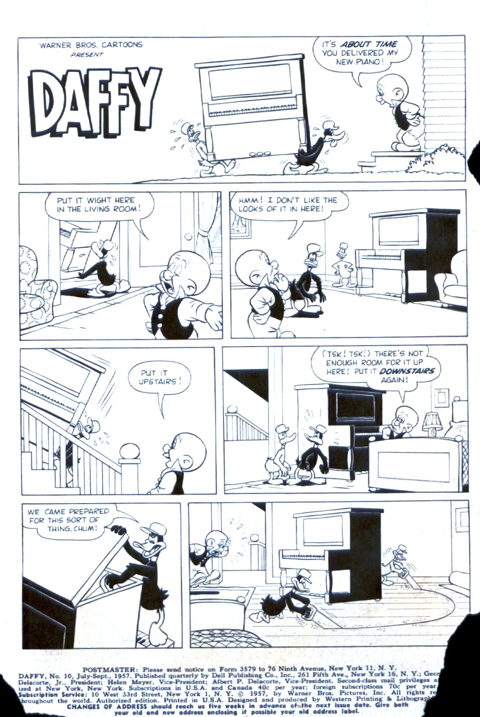 Read online Daffy comic -  Issue #10 - 2