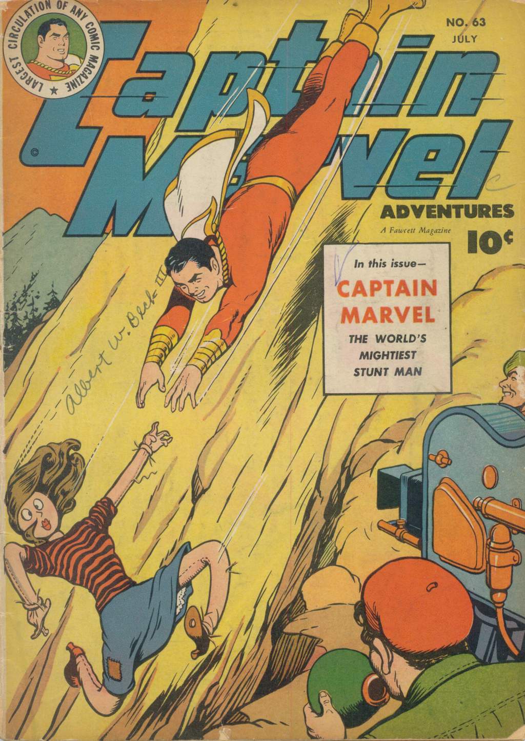 Read online Captain Marvel Adventures comic -  Issue #63 - 1