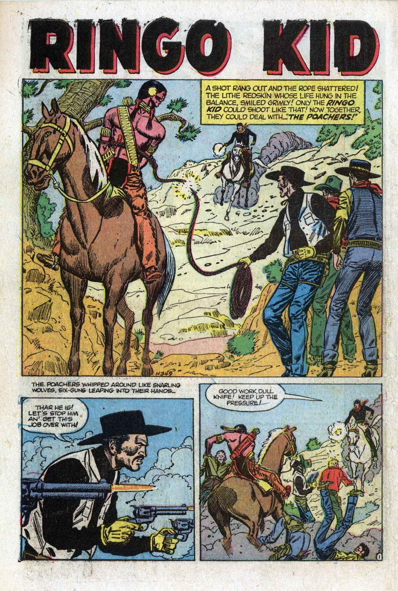 Read online Ringo Kid comic -  Issue #10 - 10
