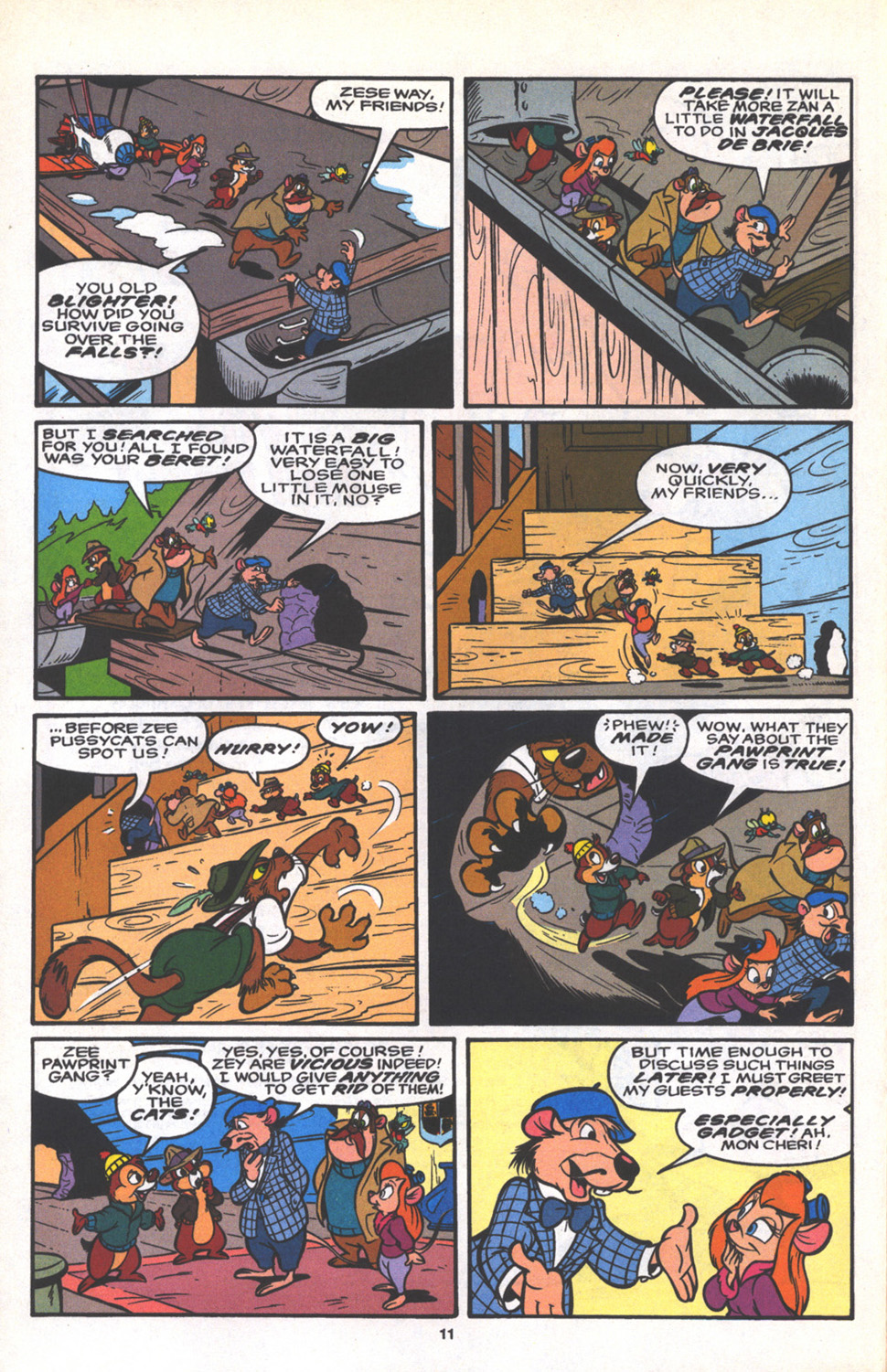 Read online Disney's Chip 'N Dale Rescue Rangers comic -  Issue #17 - 16