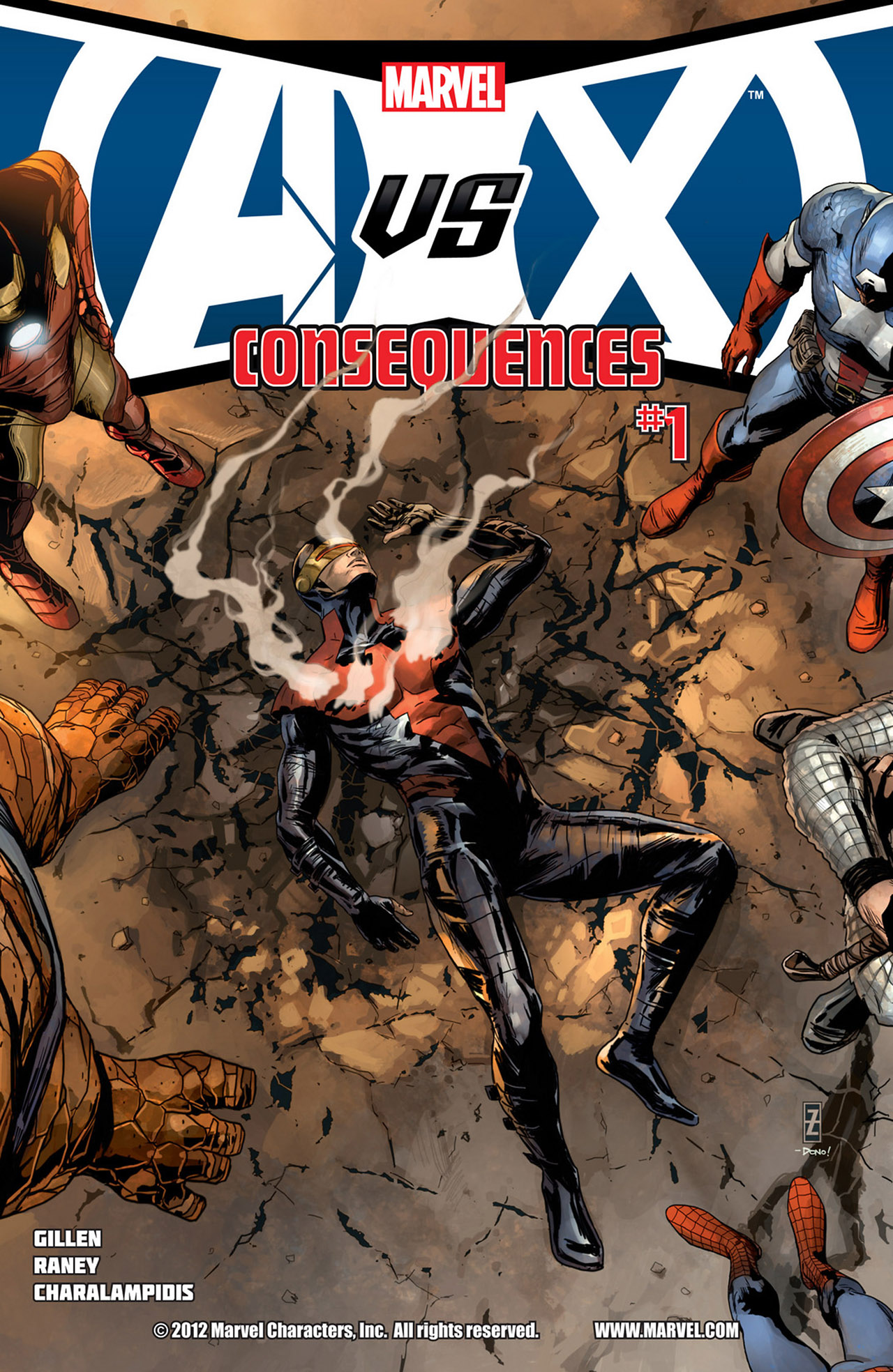 Read online Avengers vs. X-Men: Consequences comic -  Issue #1 - 1