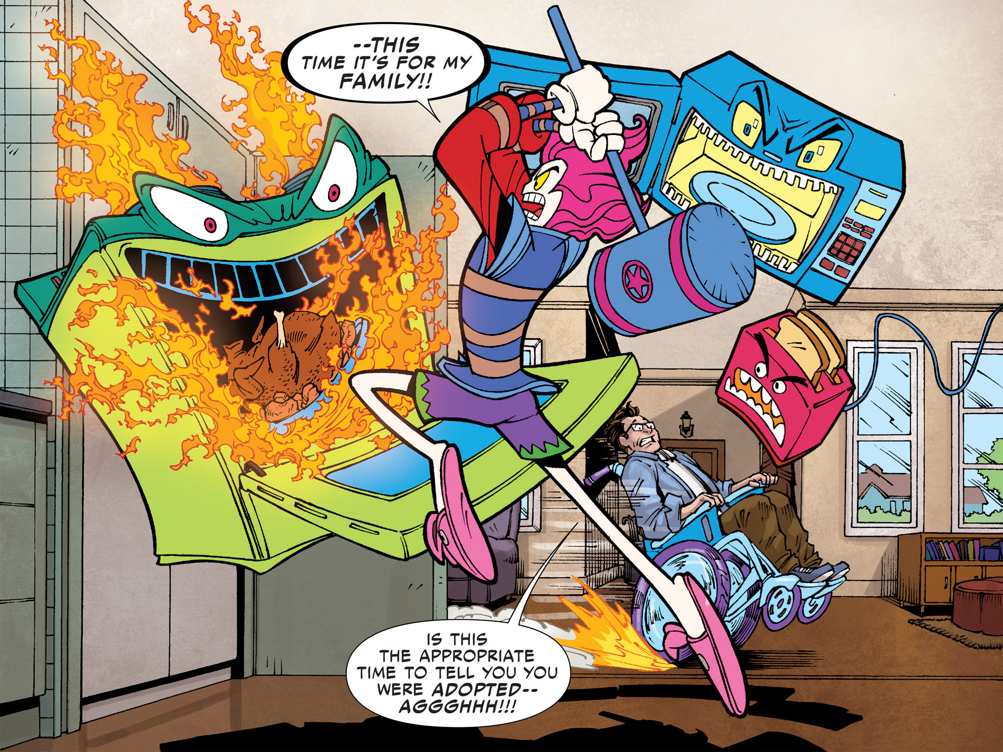 Read online Slapstick Infinite Comic comic -  Issue #4 - 22