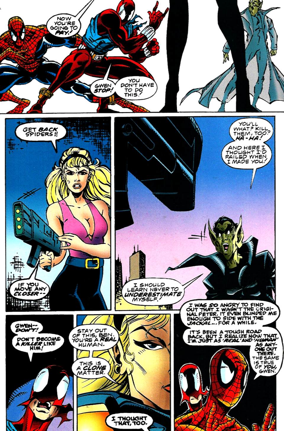 Read online Spider-Man: Maximum Clonage comic -  Issue # Issue Omega - 33