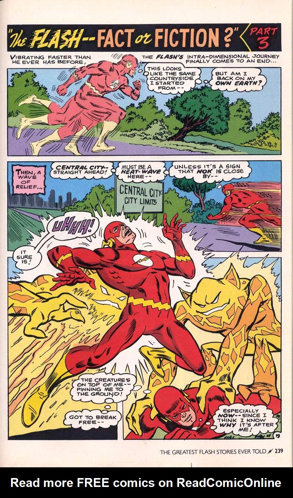 Read online The Greatest Flash Stories Ever Told comic -  Issue # TPB - 240