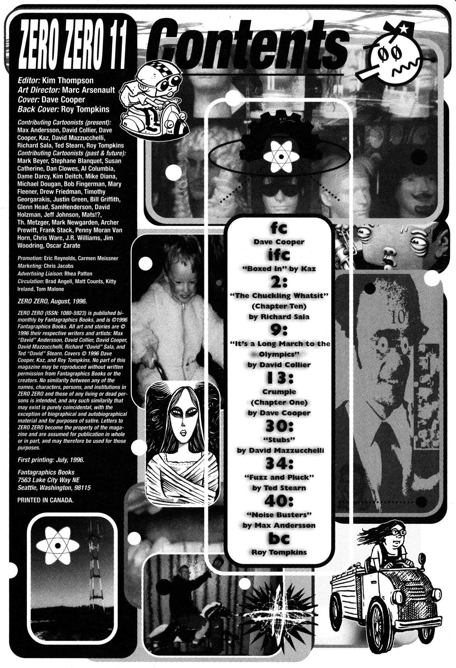 Read online Zero Zero comic -  Issue #11 - 3