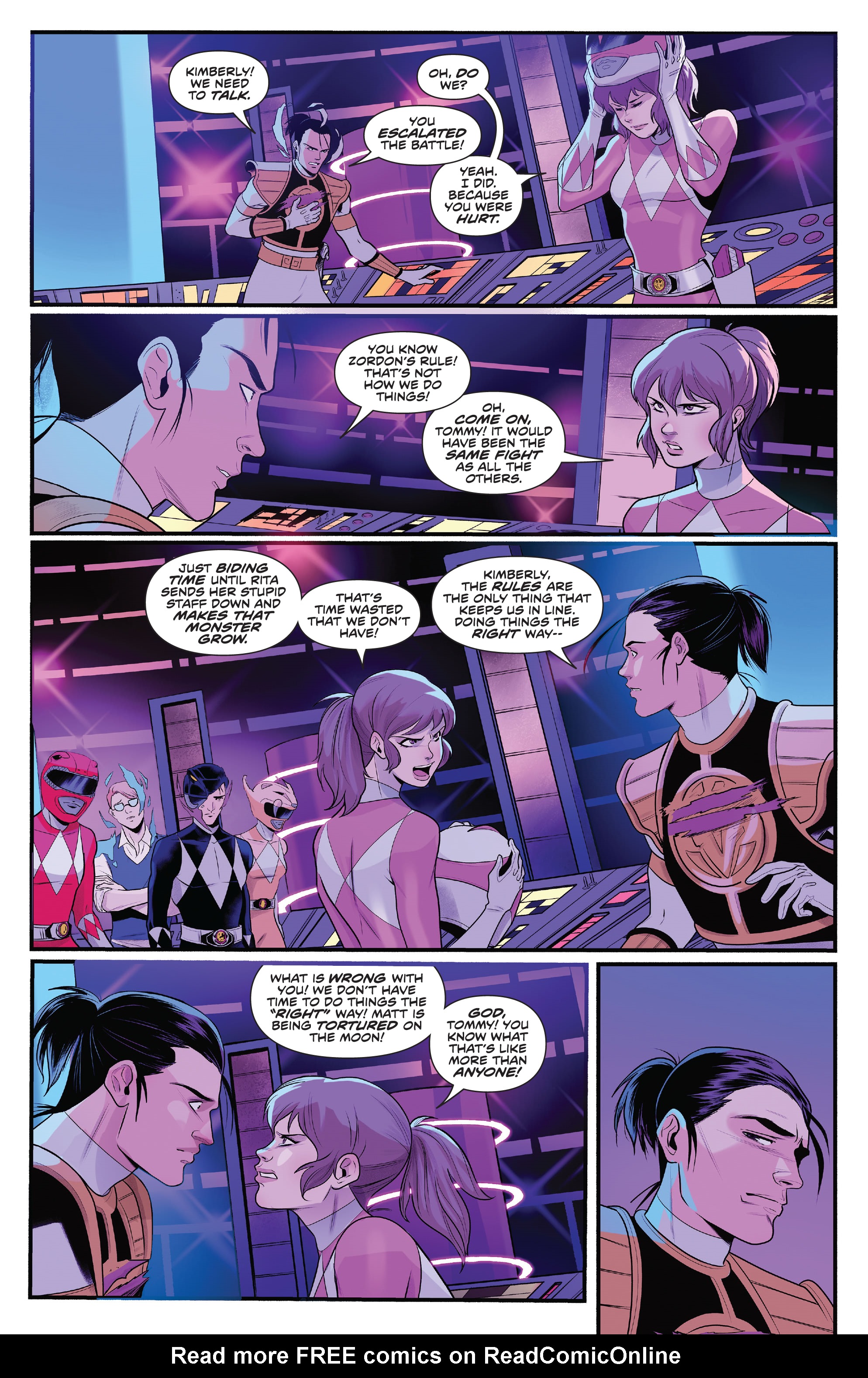 Read online Mighty Morphin Power Rangers comic -  Issue #103 - 19