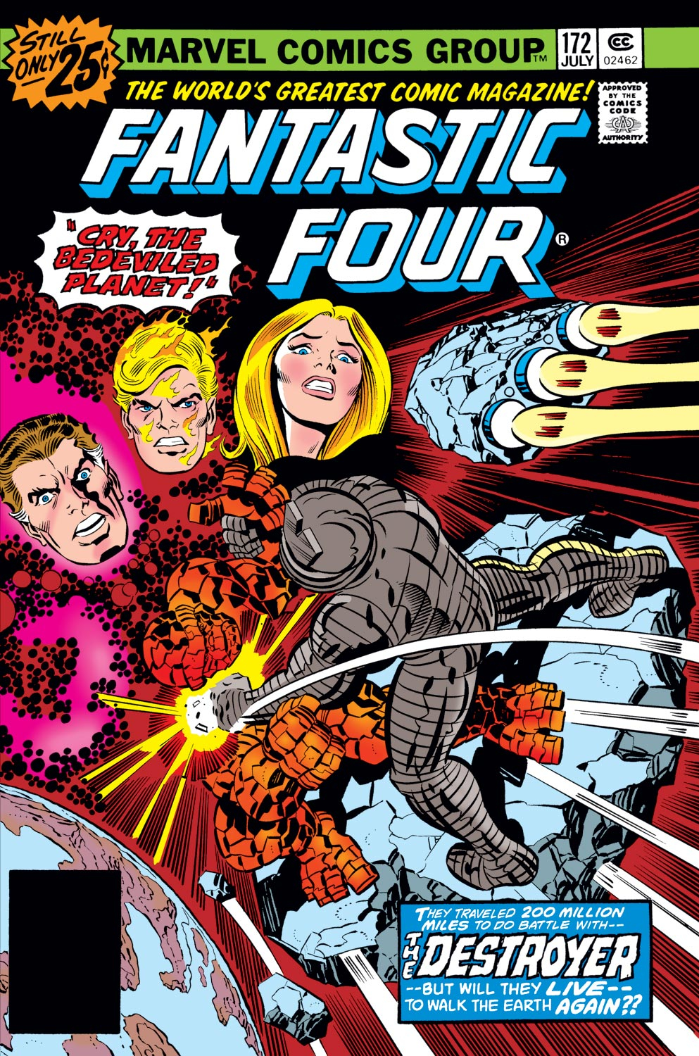Read online Fantastic Four (1961) comic -  Issue #172 - 1