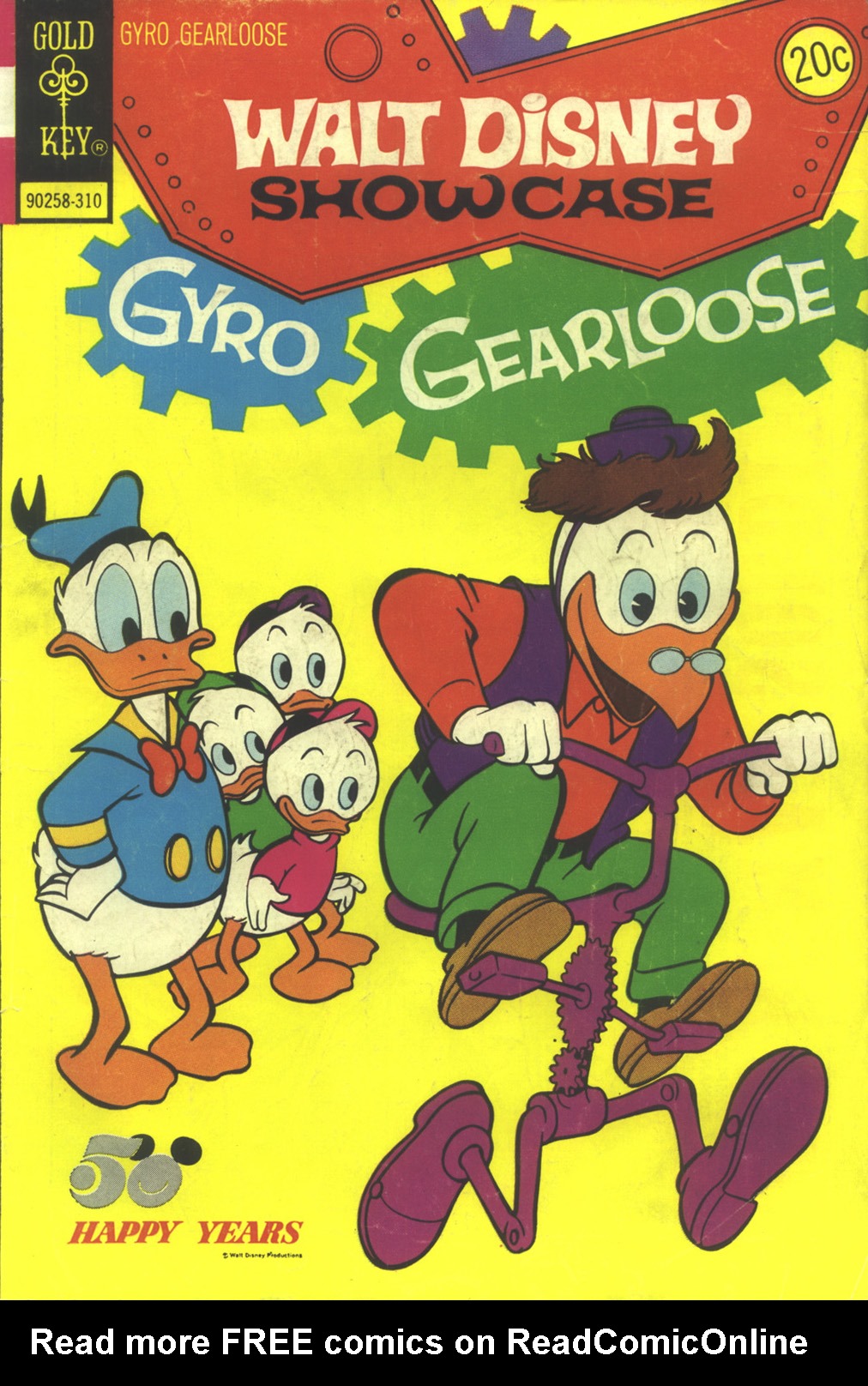 Read online Walt Disney Showcase (1970) comic -  Issue #18 - 1