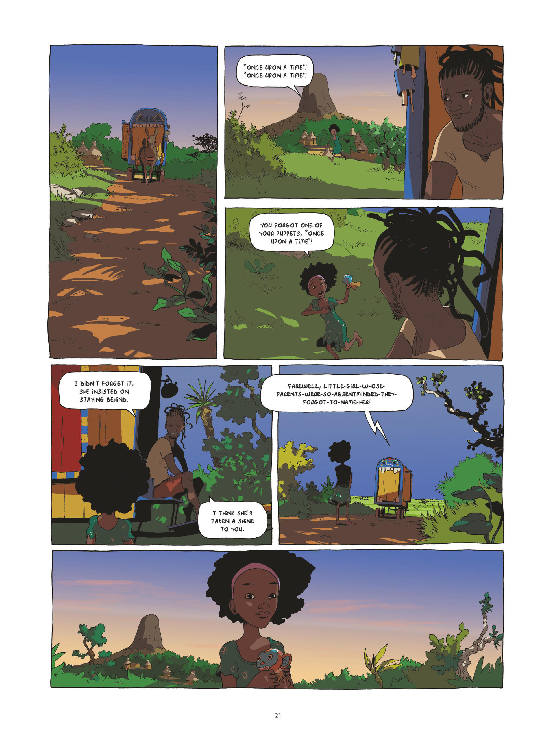 Read online Zidrou-Beuchot's African Trilogy comic -  Issue # TPB 1 - 21