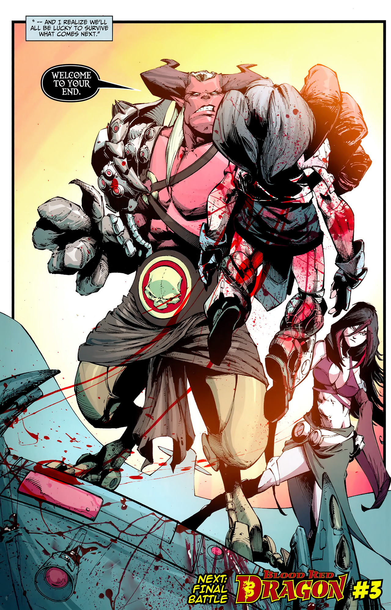 Read online Blood Red Dragon comic -  Issue #2 - 21