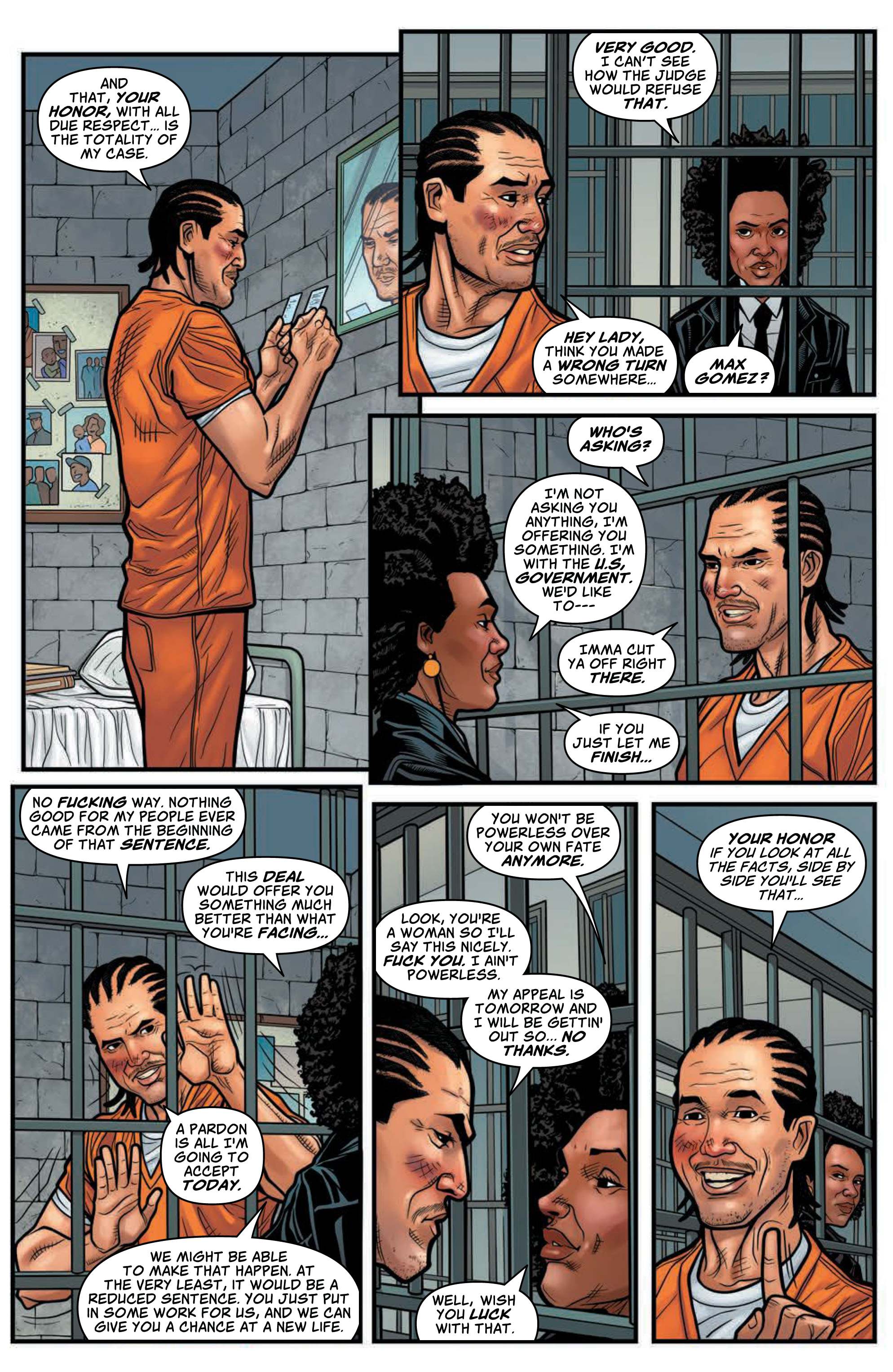 Read online PhenomX comic -  Issue #1 - 17