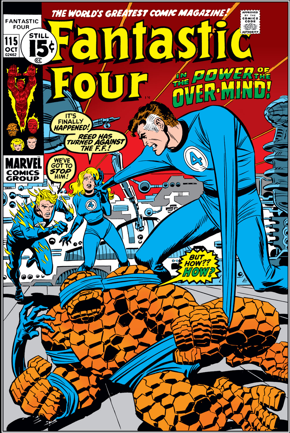 Read online Fantastic Four (1961) comic -  Issue #115 - 1