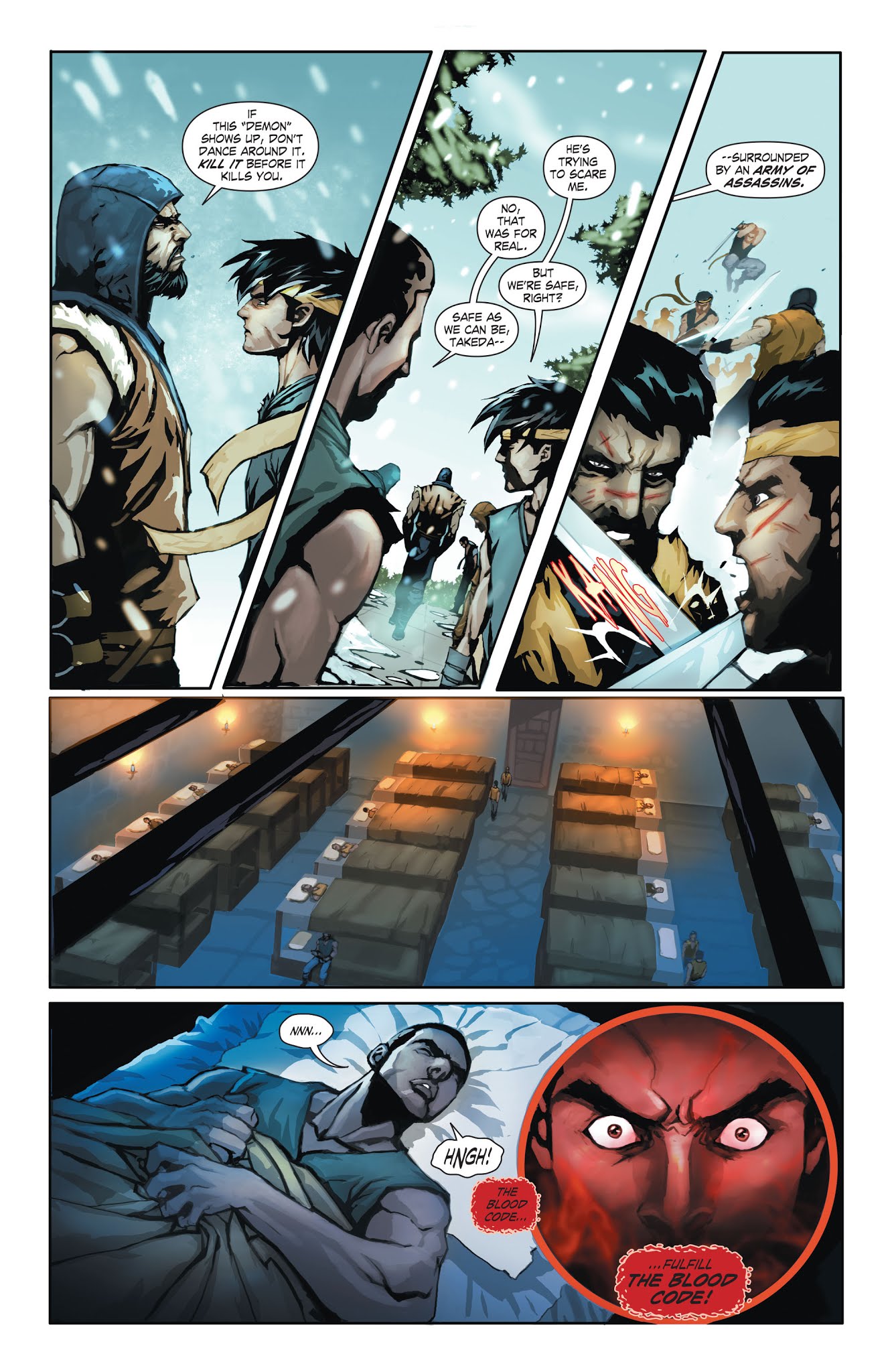 Read online Mortal Kombat X [I] comic -  Issue # _TPB 1 - 24