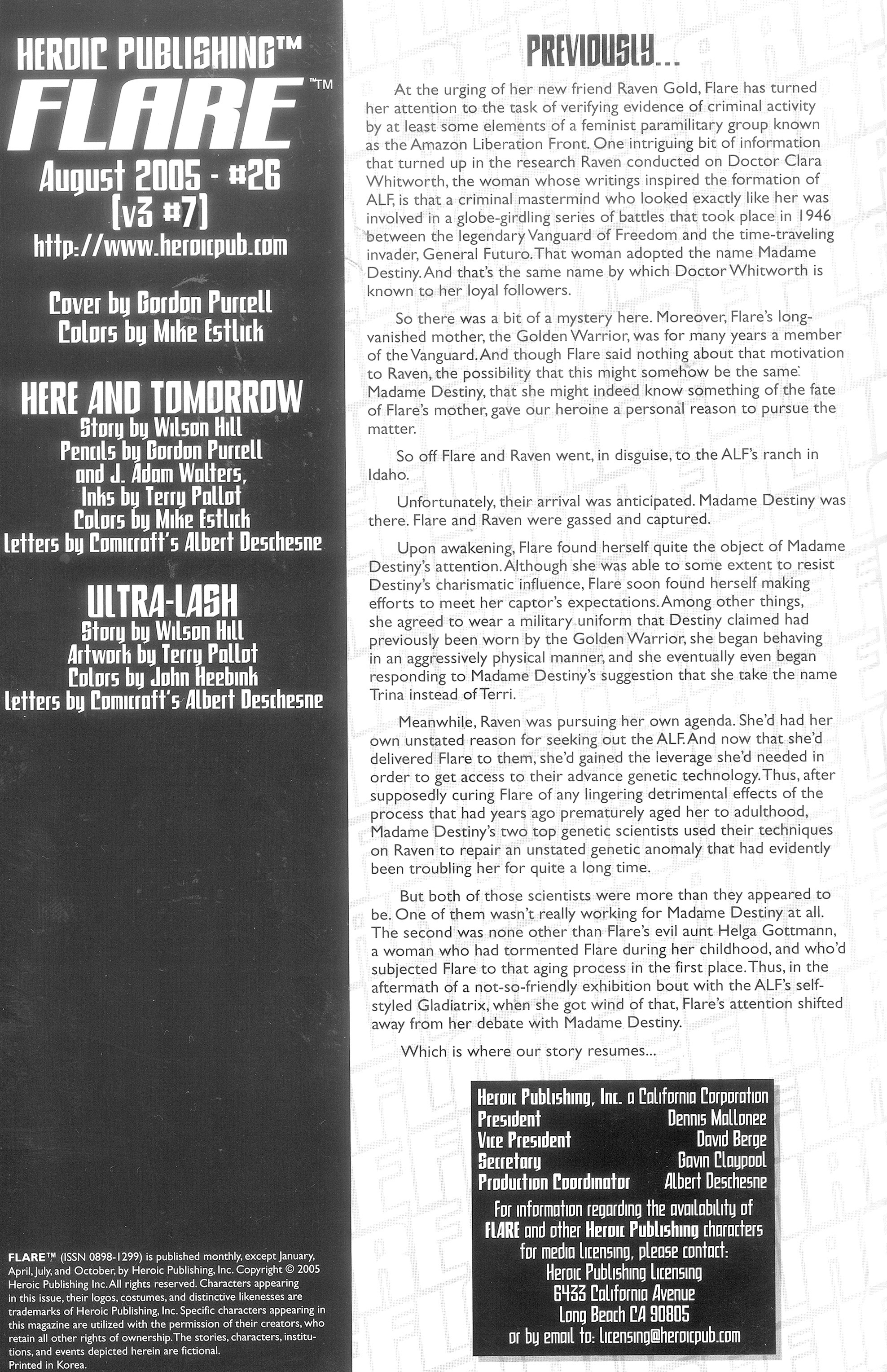 Read online Flare (2004) comic -  Issue #26 - 2