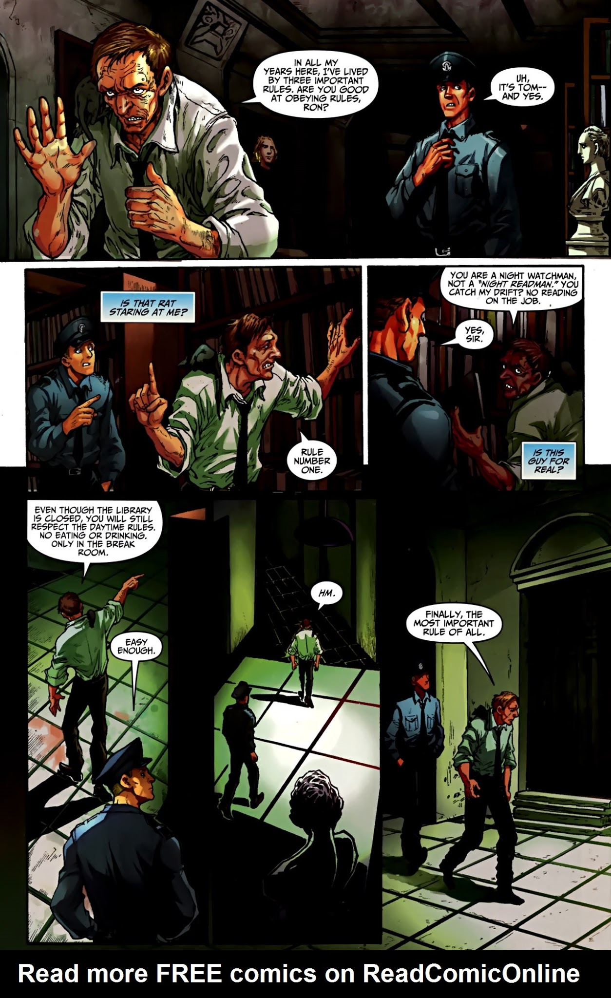 Read online Fringe: Tales from the Fringe comic -  Issue #2 - 16