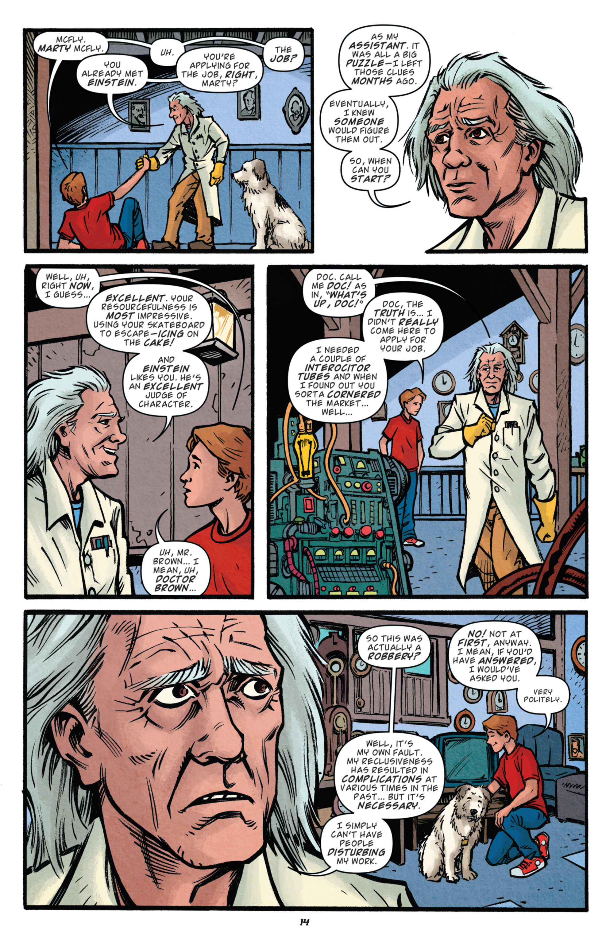 Read online Back to the Future (2015) comic -  Issue #1 - 16