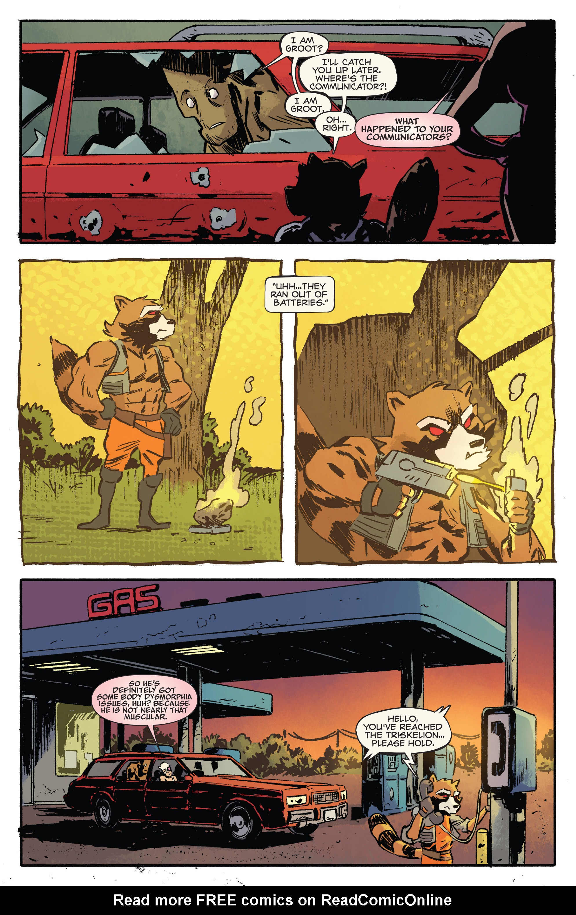 Read online Rocket Raccoon & Groot comic -  Issue #10 - 9
