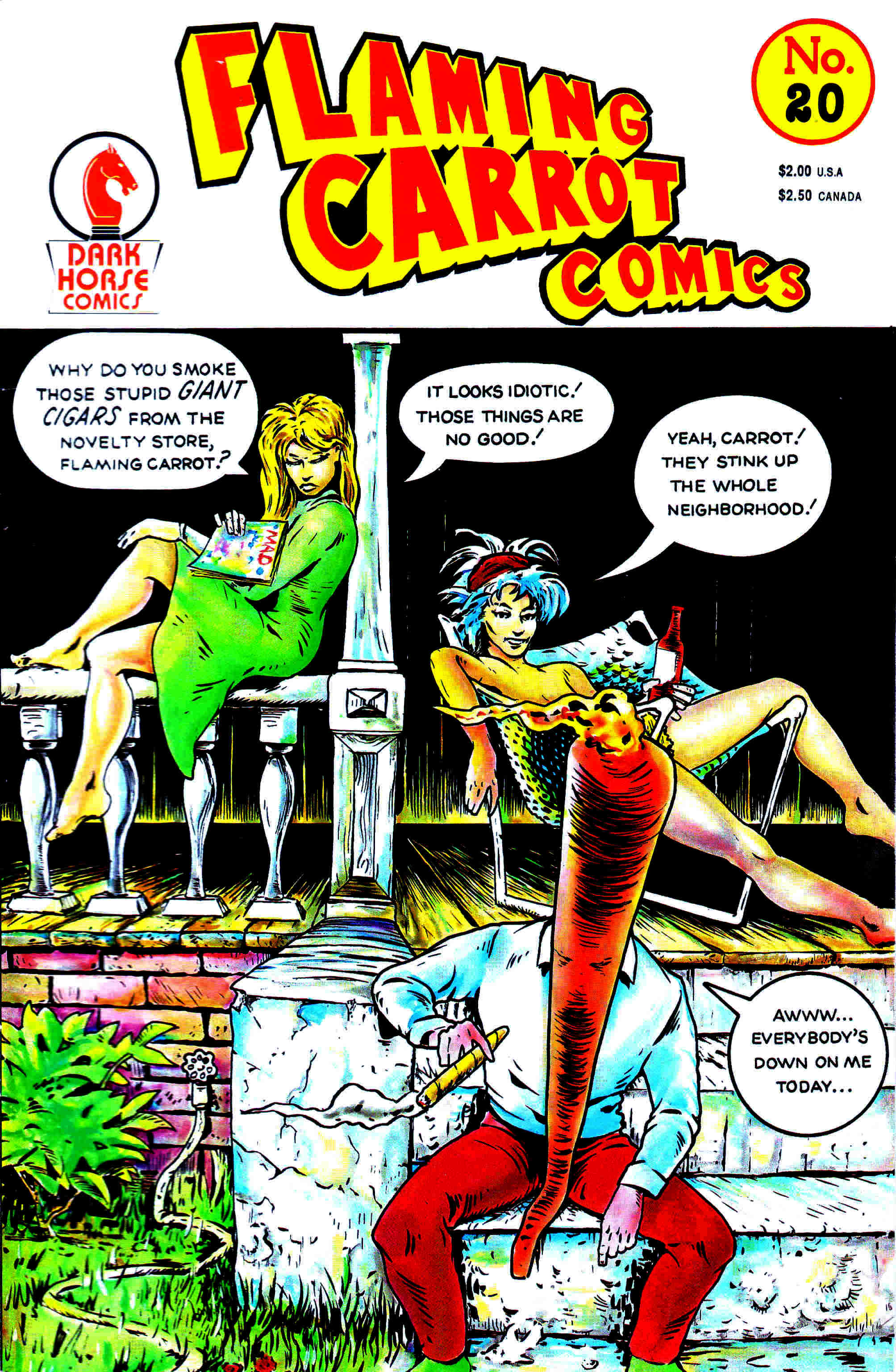 Read online Flaming Carrot Comics (1988) comic -  Issue #20 - 1