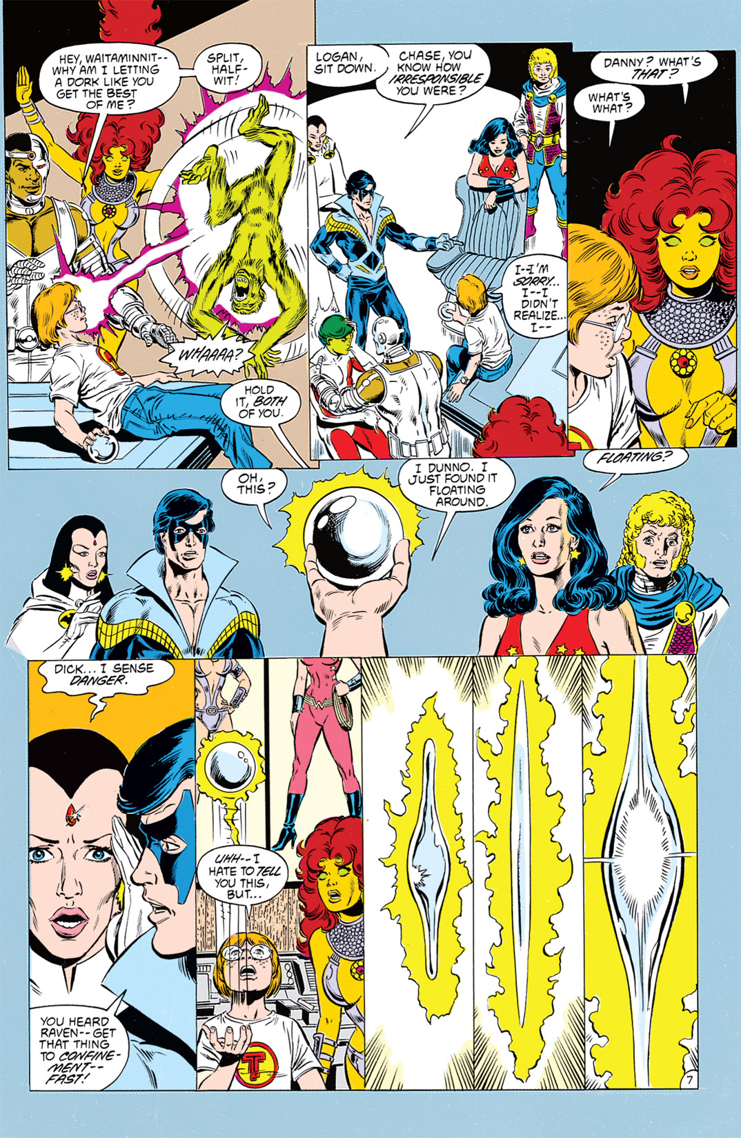 Read online The New Titans (1988) comic -  Issue #50 - 8