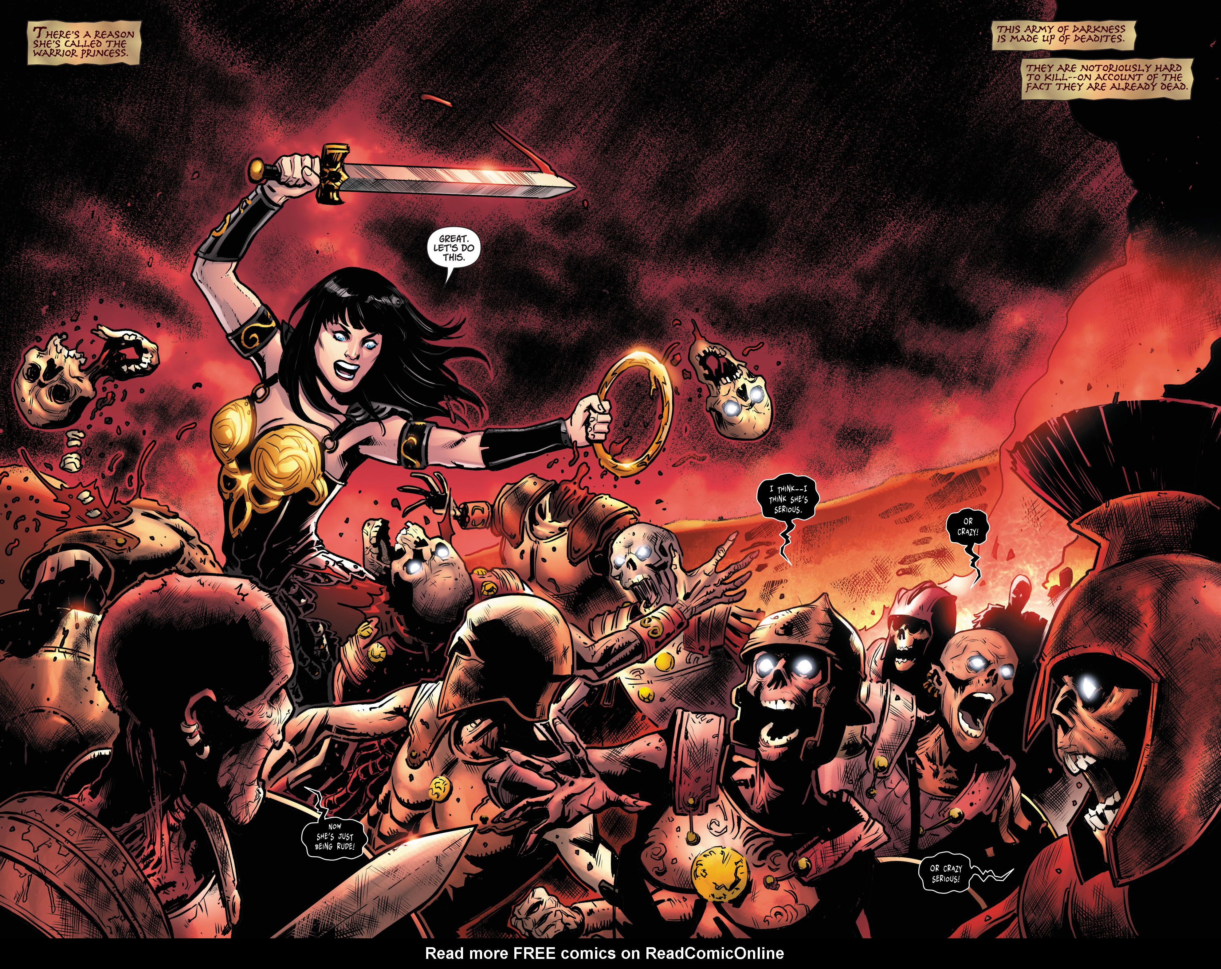 Read online Army Of Darkness/Xena: Forever…And A Day comic -  Issue #5 - 4