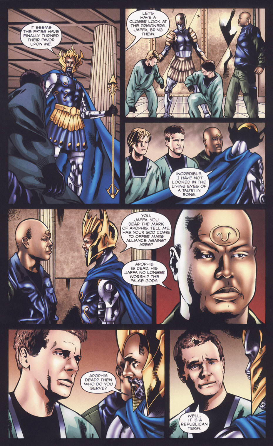 Read online Stargate SG-1: Fall of Rome comic -  Issue #2 - 11