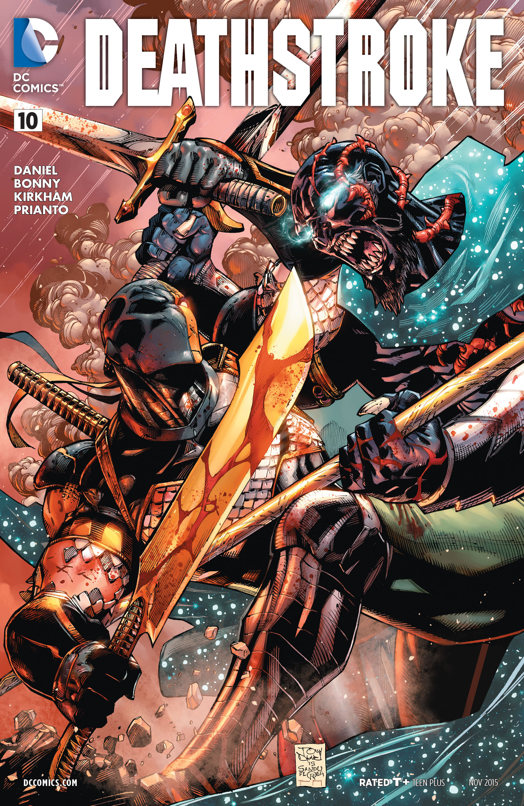 Read online Deathstroke (2014) comic -  Issue #10 - 1