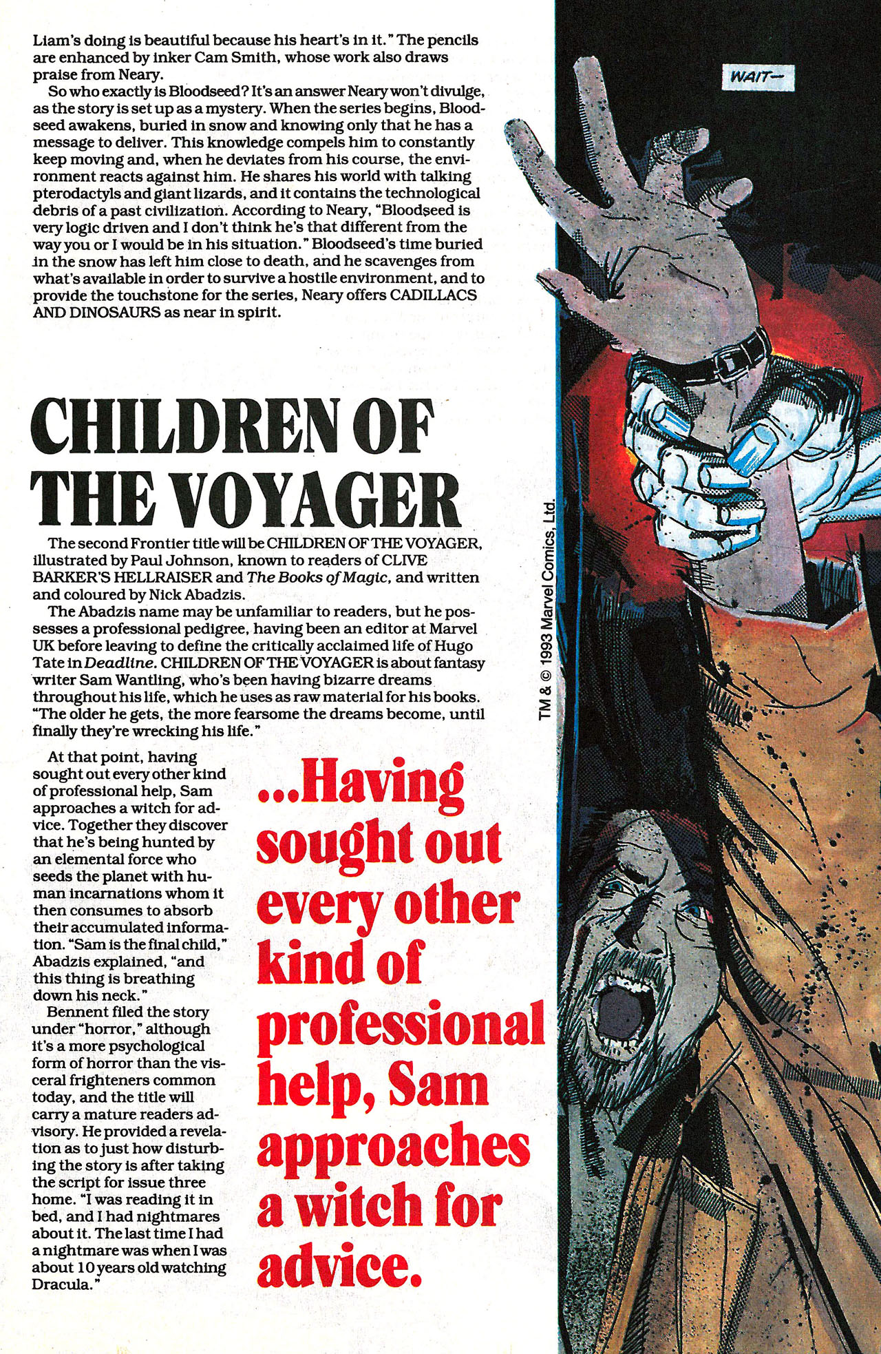 Read online Marvel Age comic -  Issue #126 - 18