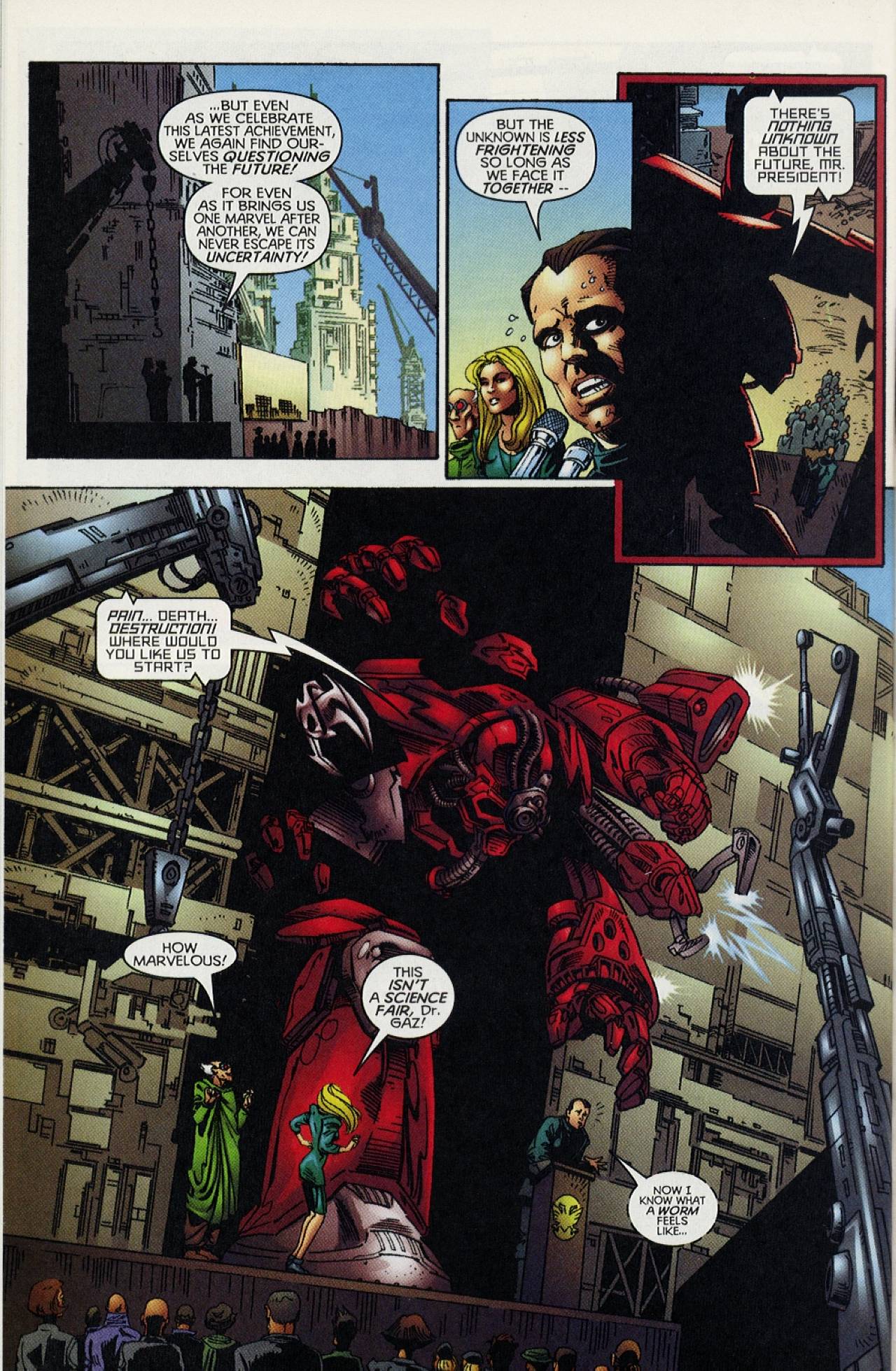 Read online Magnus Robot Fighter (1997) comic -  Issue #15 - 17