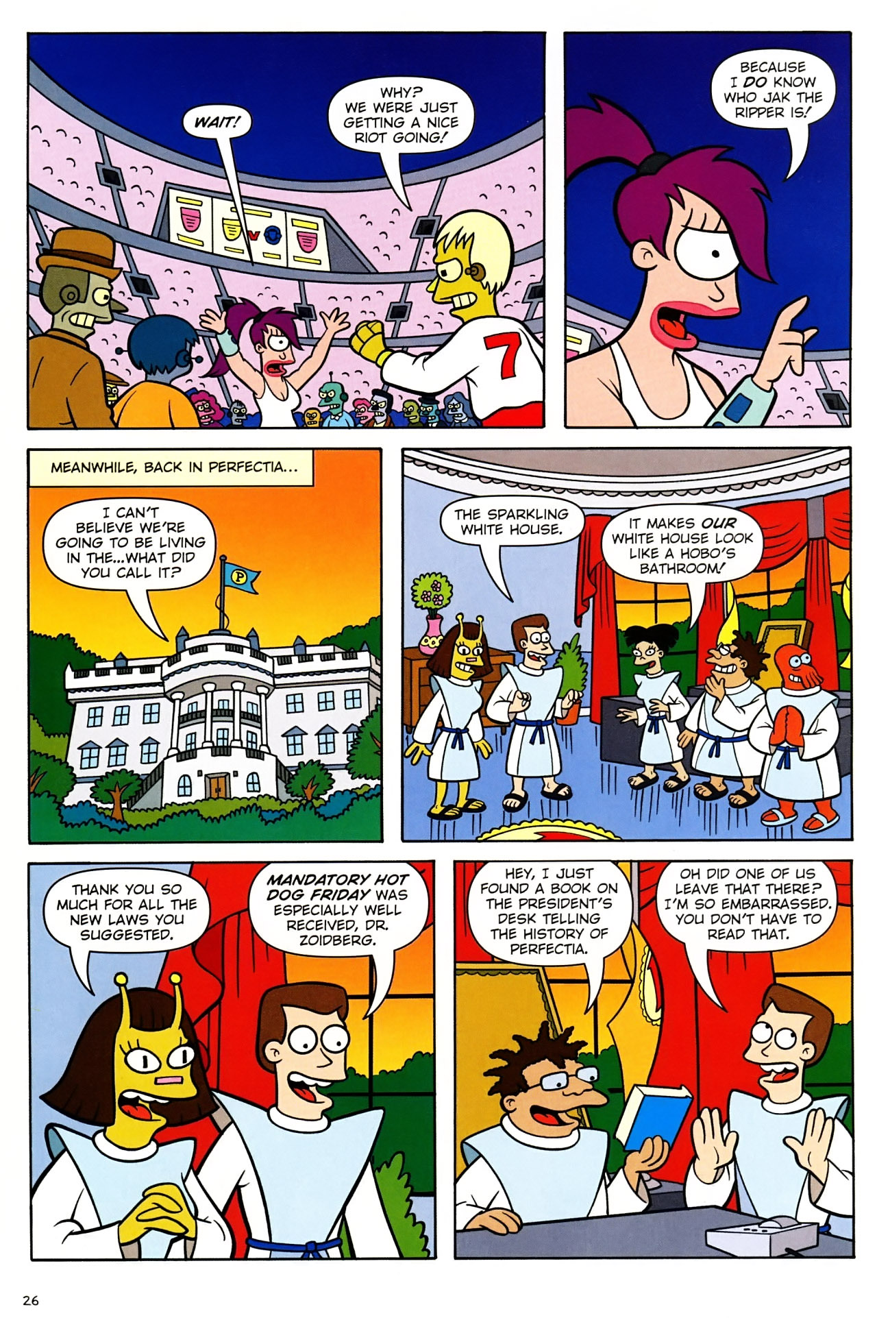 Read online Futurama Comics comic -  Issue #36 - 20